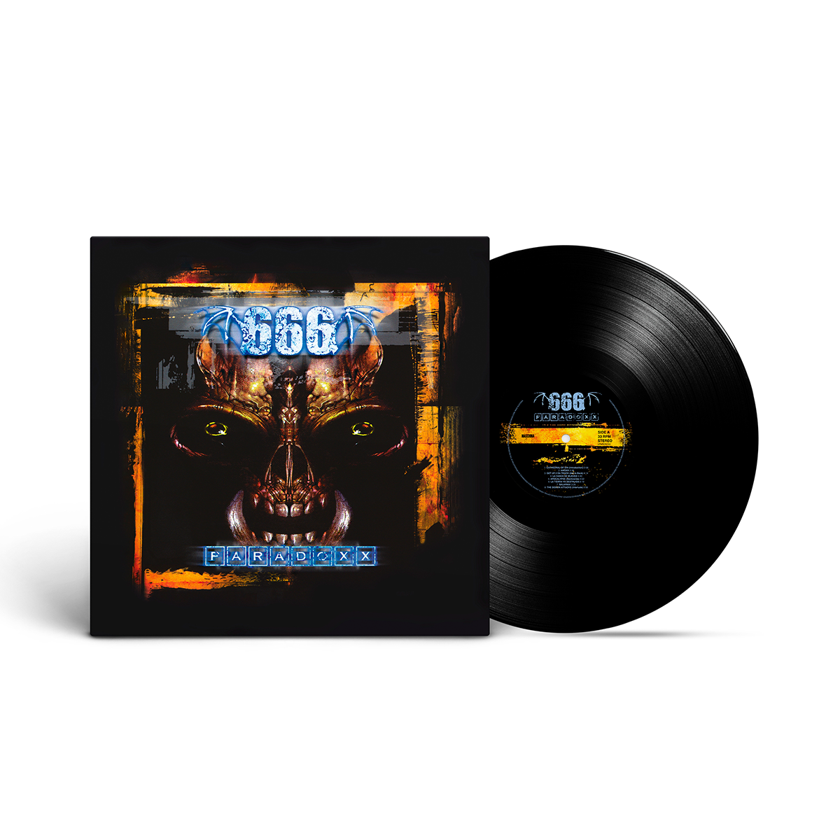 Виниловая пластинка LP: 666 — «Paradox» (1998/2023) [Black Vinyl]