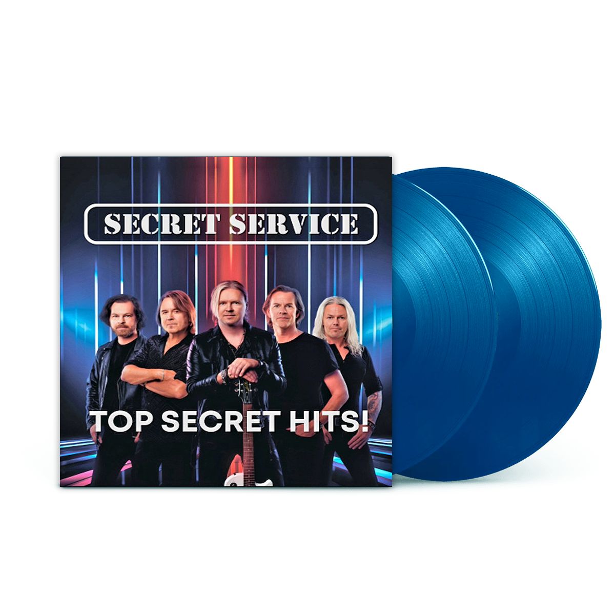 Вінілові платівки 2LP: Secret Service &lrm;&ndash; &laquo;Greatest Hits - Top Secret&raquo; &lrm;(2024) [Limited Blue Vinyl]