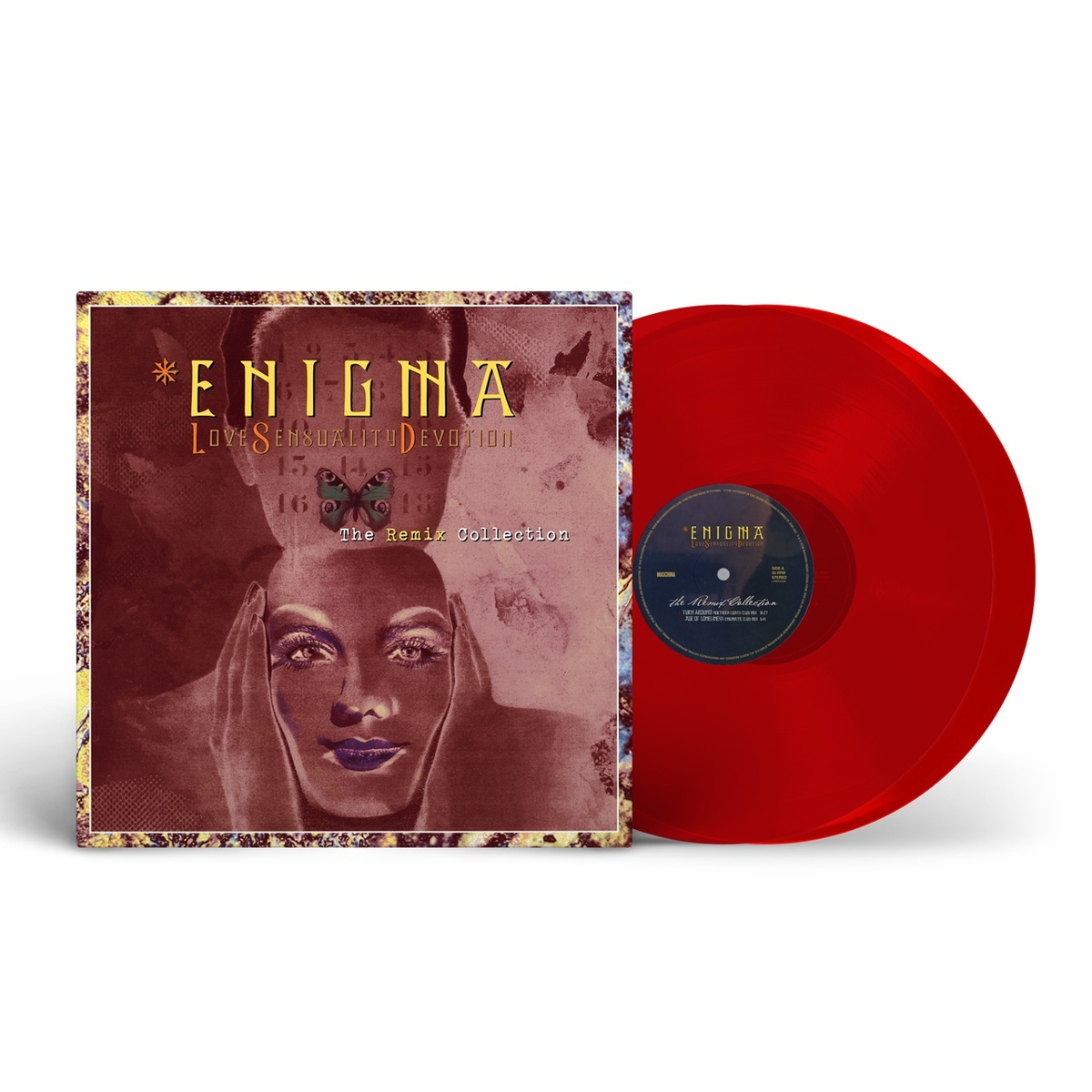 Вінілові платівки 2LP: Enigma &mdash; &laquo;Love Sensuality Devotion (The Remix Collection)&raquo; (2001/2024) [Limited Clear Red Vinyl]