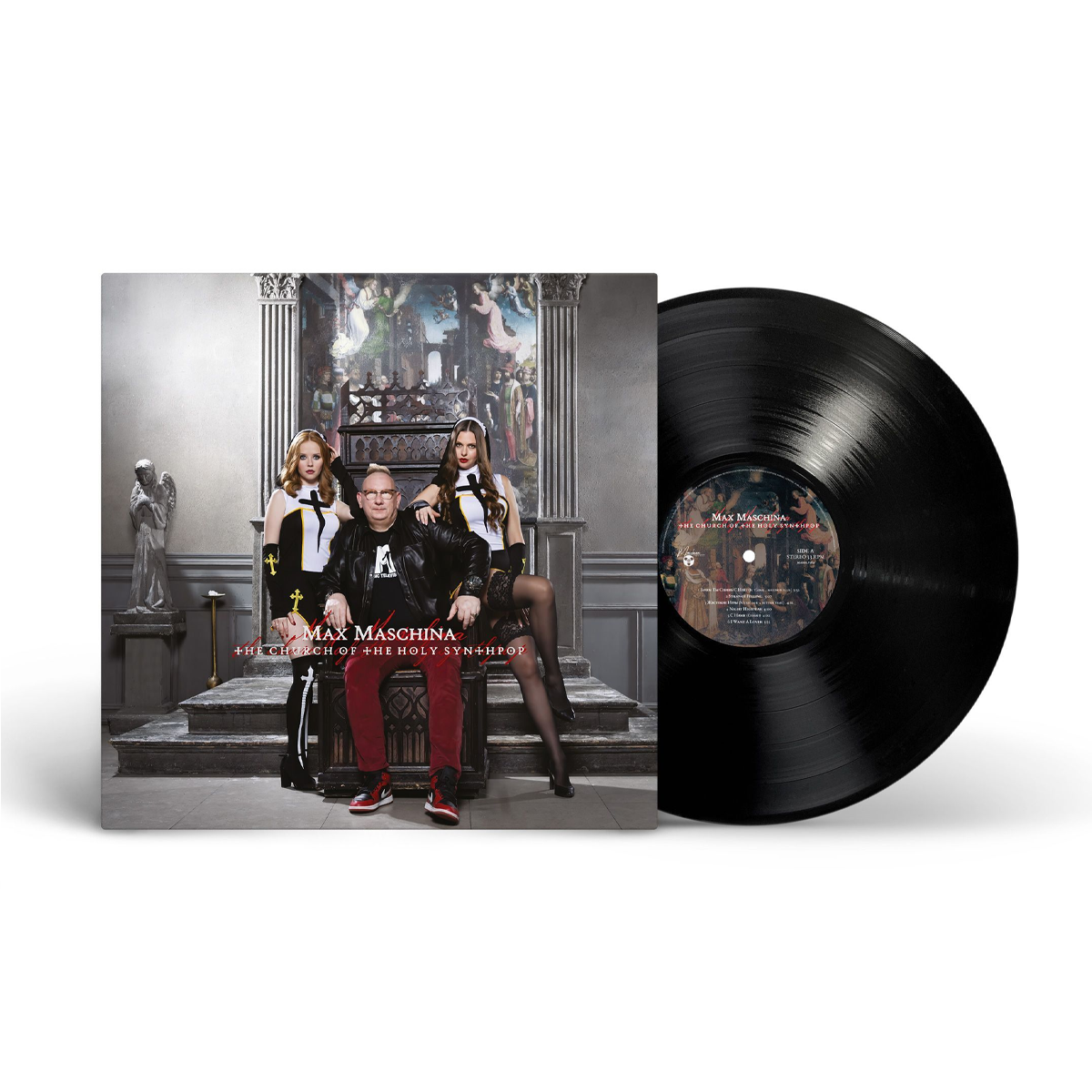 Вінілова платівка LP: Max Maschina &mdash; &laquo;The Church Of The Holy Synthpop&raquo; (2025) [Black Vinyl]