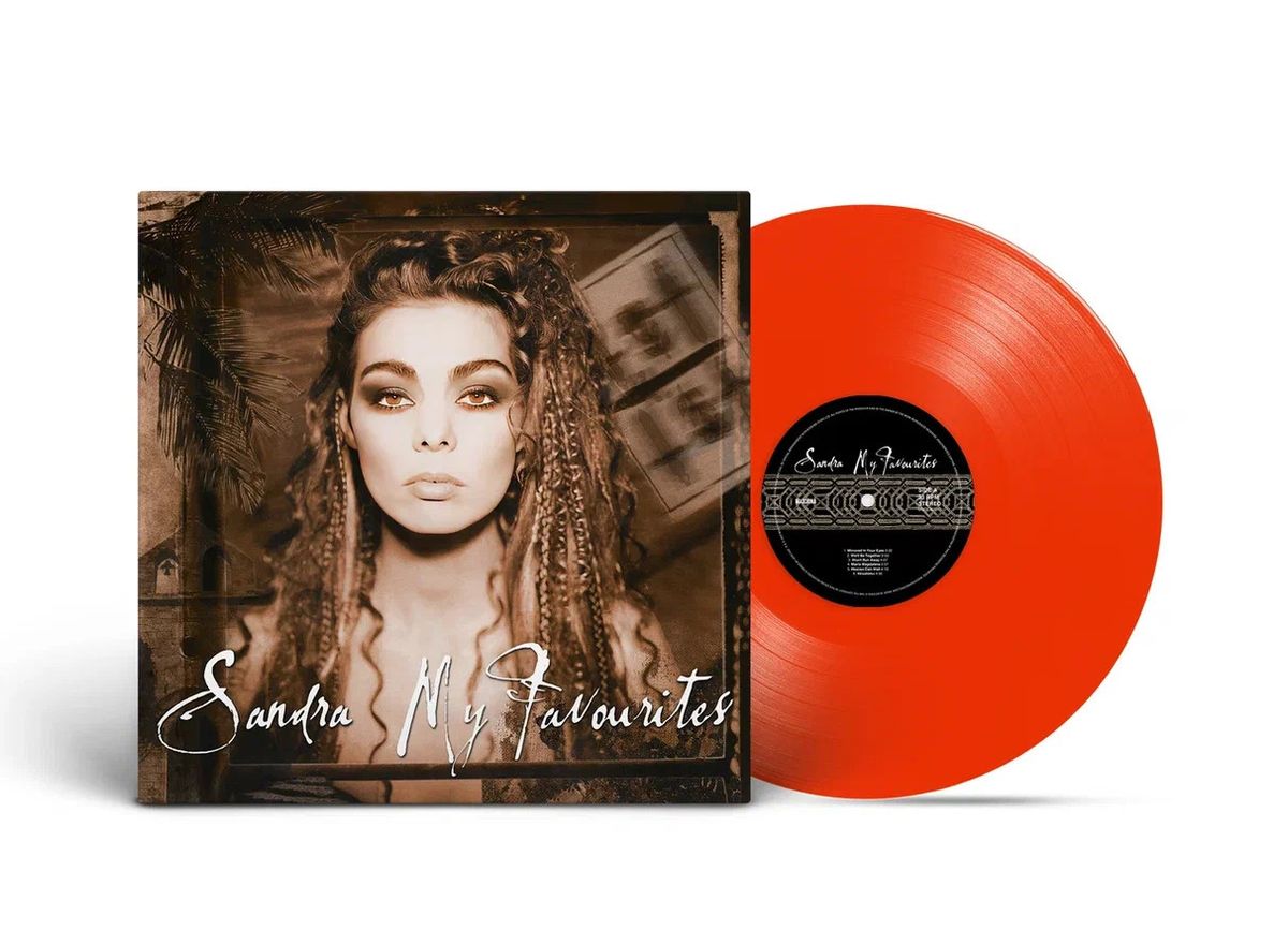 Виниловая пластинка LP: Sandra — «My Favourites» (1999/2023) [Orange Vinyl]