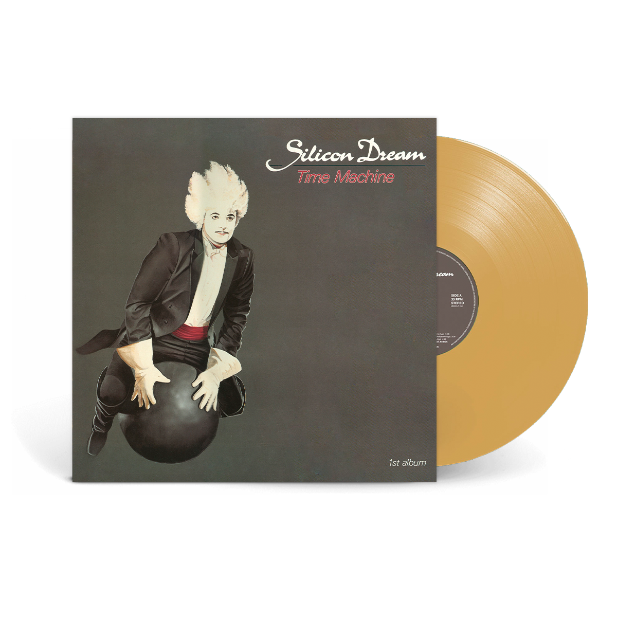 Вінілова платівка LP: SILICON DREAM — «Time Machine» (1988/2022) [Gold Vinyl]