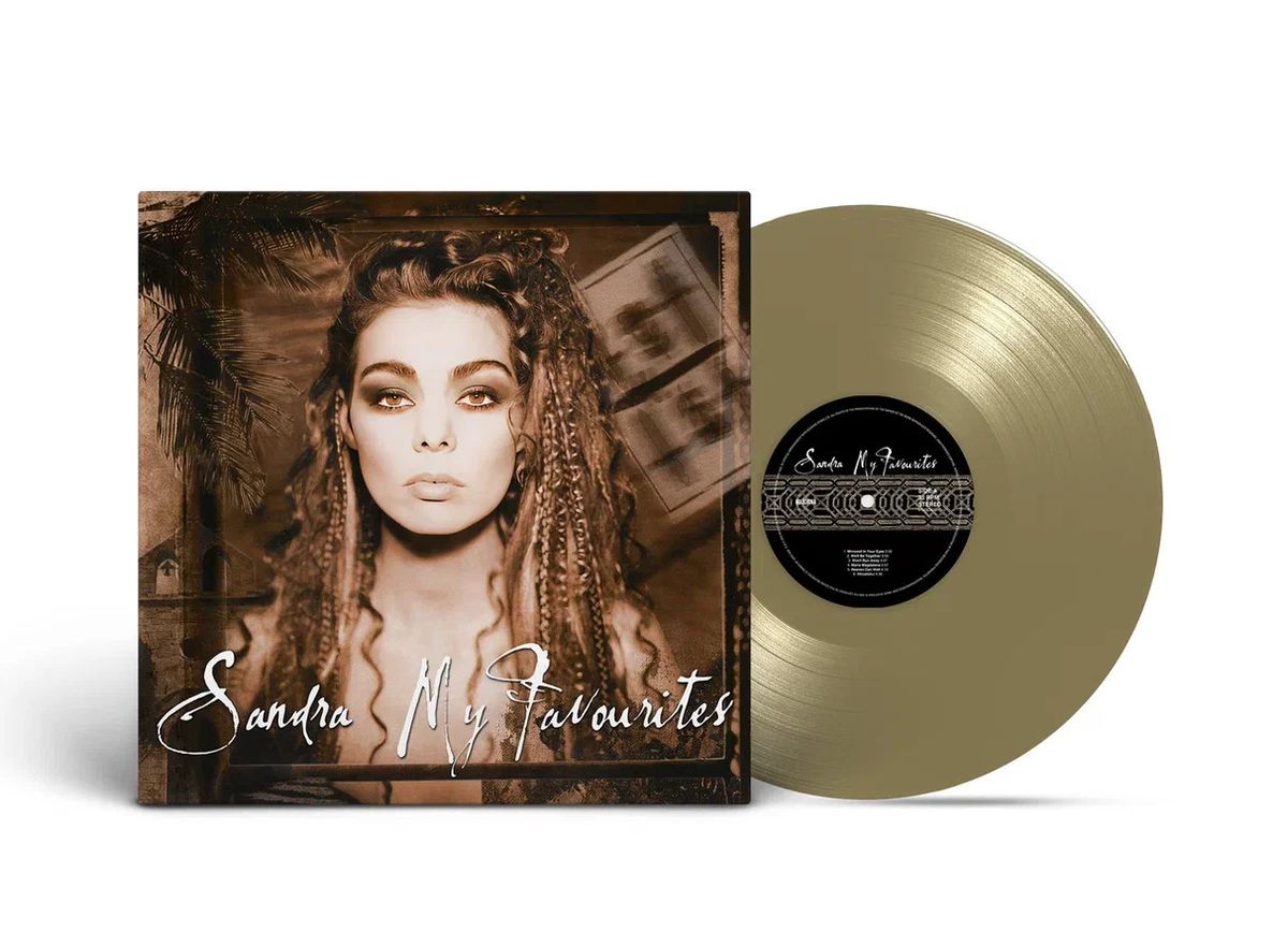 Вінілова платівка LP: Sandra — «My Favourites» (1999/2023) [Gold Vinyl]