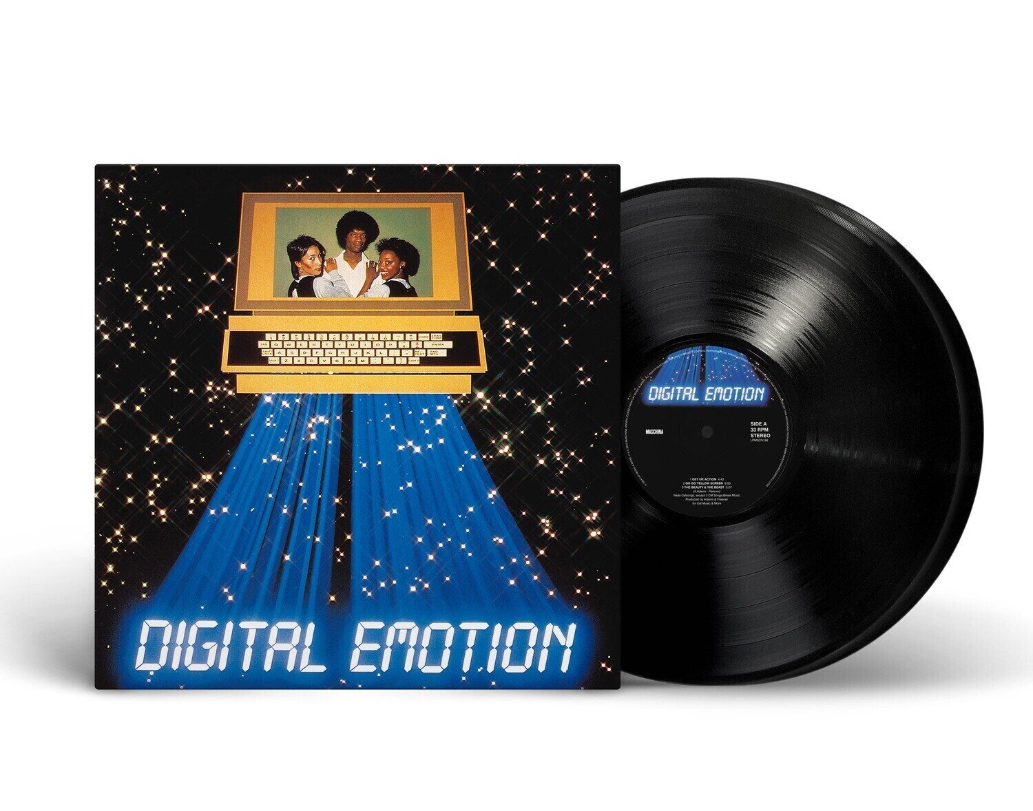 Виниловые пластинки 2LP: Digital Emotion — «Digital Emotion + Original 12" Mixes: The Complete Collection» (1984/2023) [Black Vinyl]