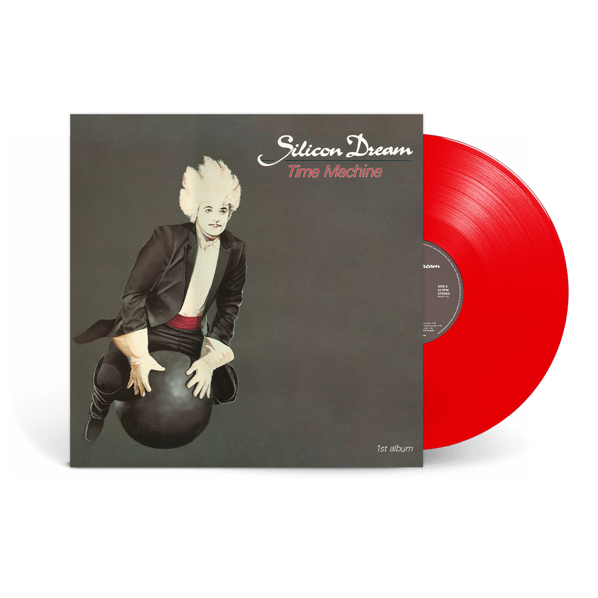 Виниловая пластинка LP: SILICON DREAM — «Time Machine» (1988/2022) [Red Vinyl]