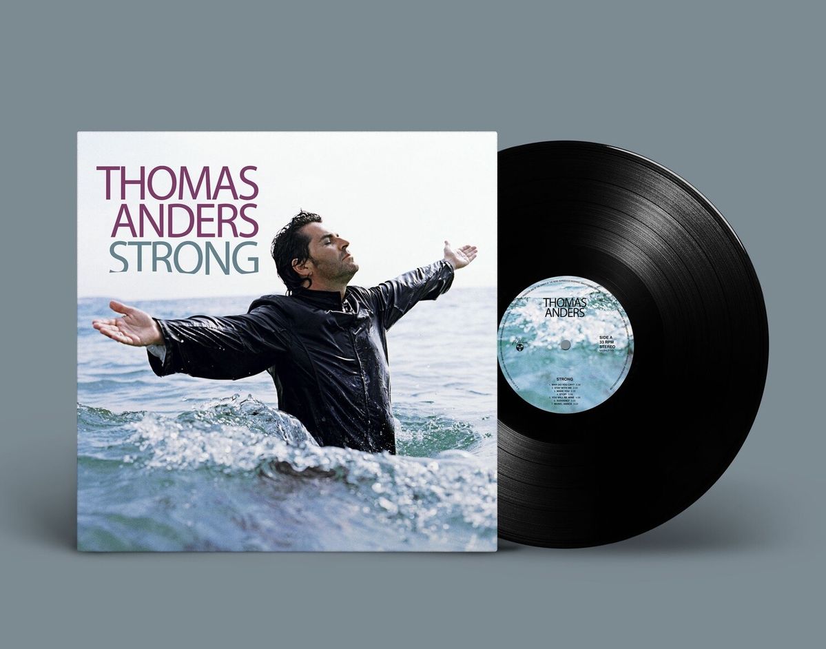 Виниловая пластинка LP: THOMAS ANDERS — «Strong» (2010/2022) [Black Vinyl]