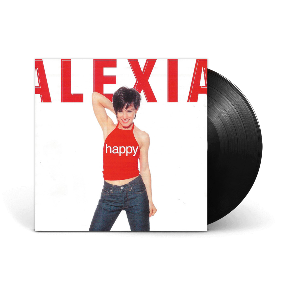 Вінілова платівка LP: Alexia — «Happy» (1999/2022) [Black Vinyl]