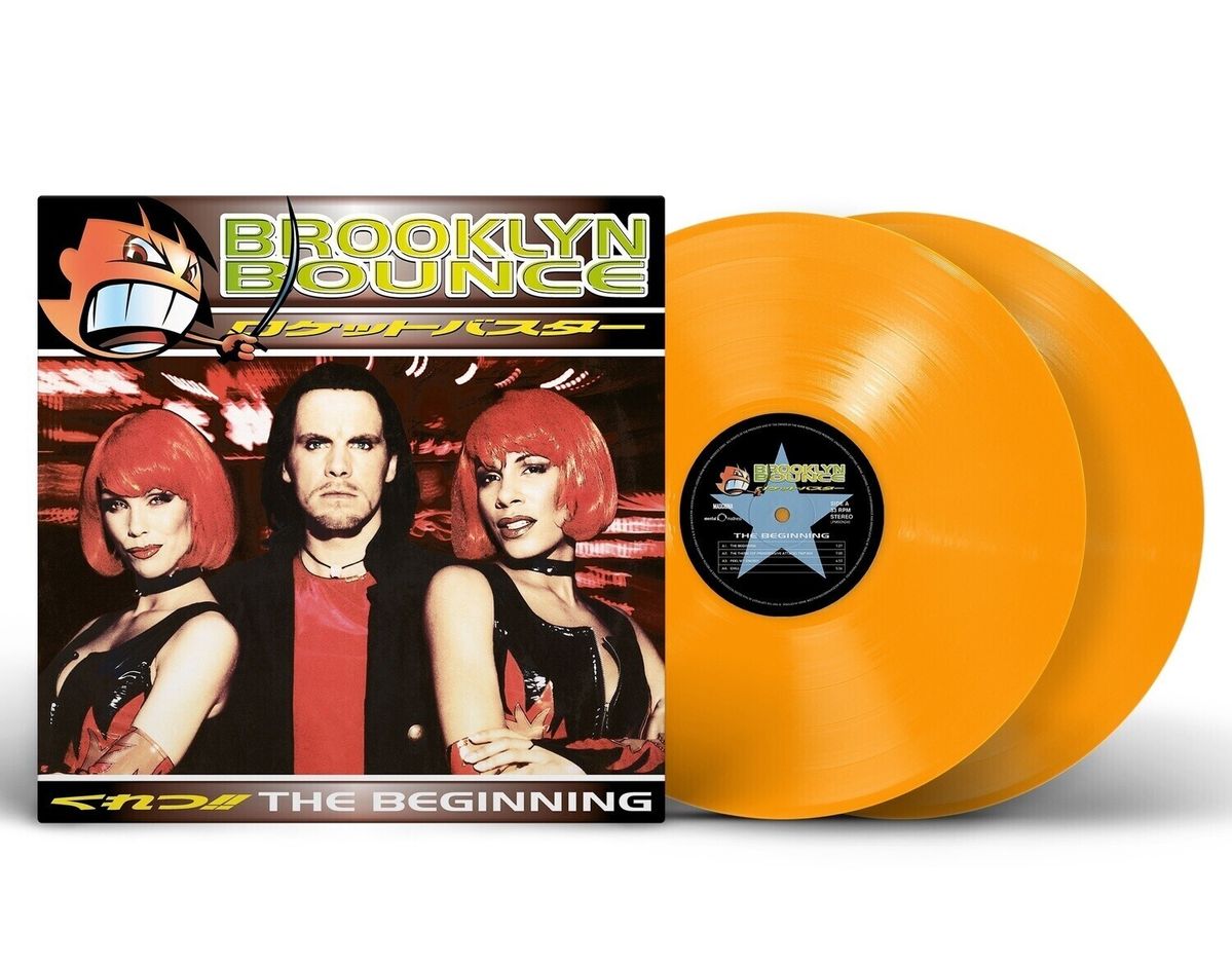Виниловая пластинка LP: Brooklyn Bounce — «The Beginning» (1996/2023) [Виниловые пластинки 2LP Limited Orange Vinyl]