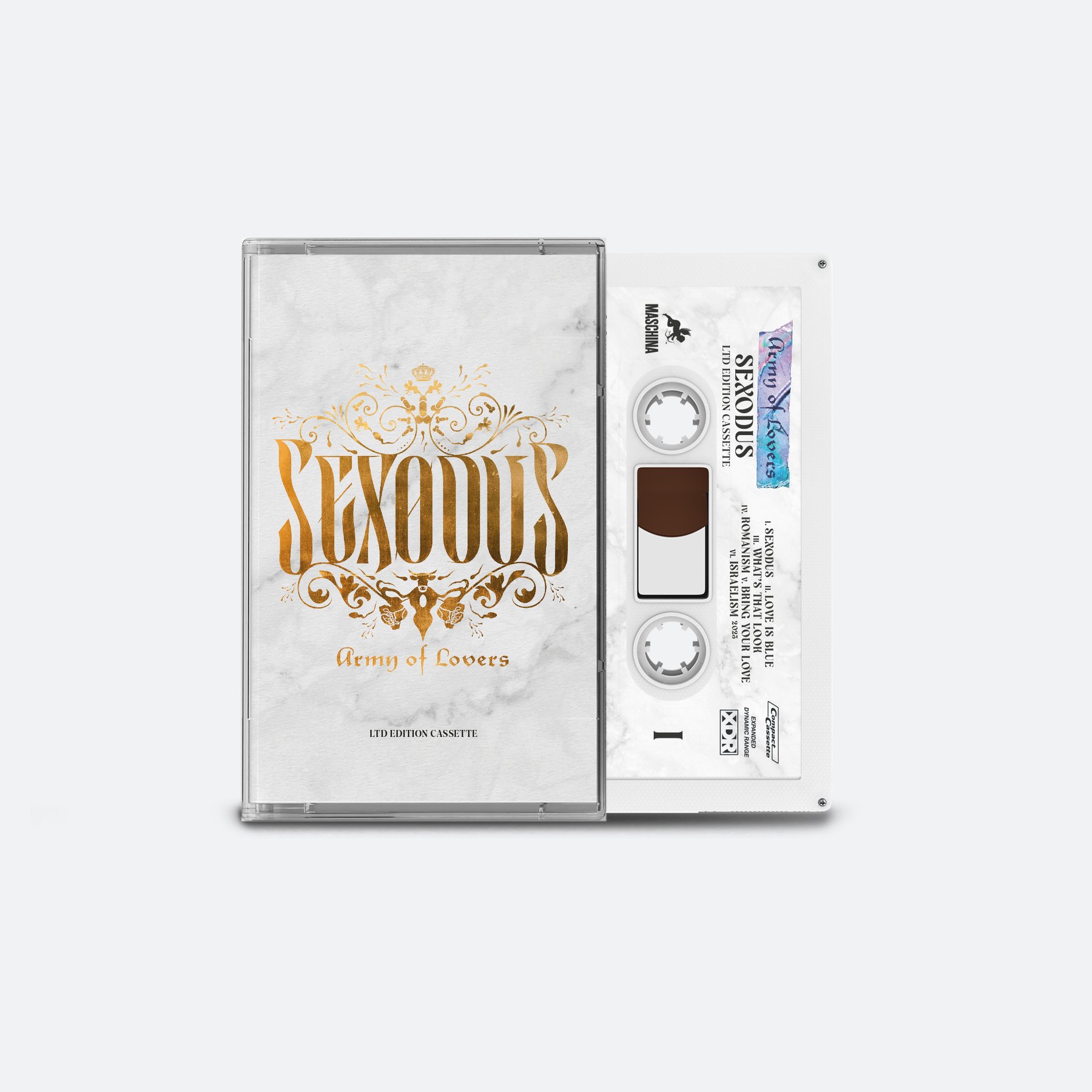 Компакт касета MC: Army Of Lovers — «Sexodus» (2024) [Limited Edition Cassette]