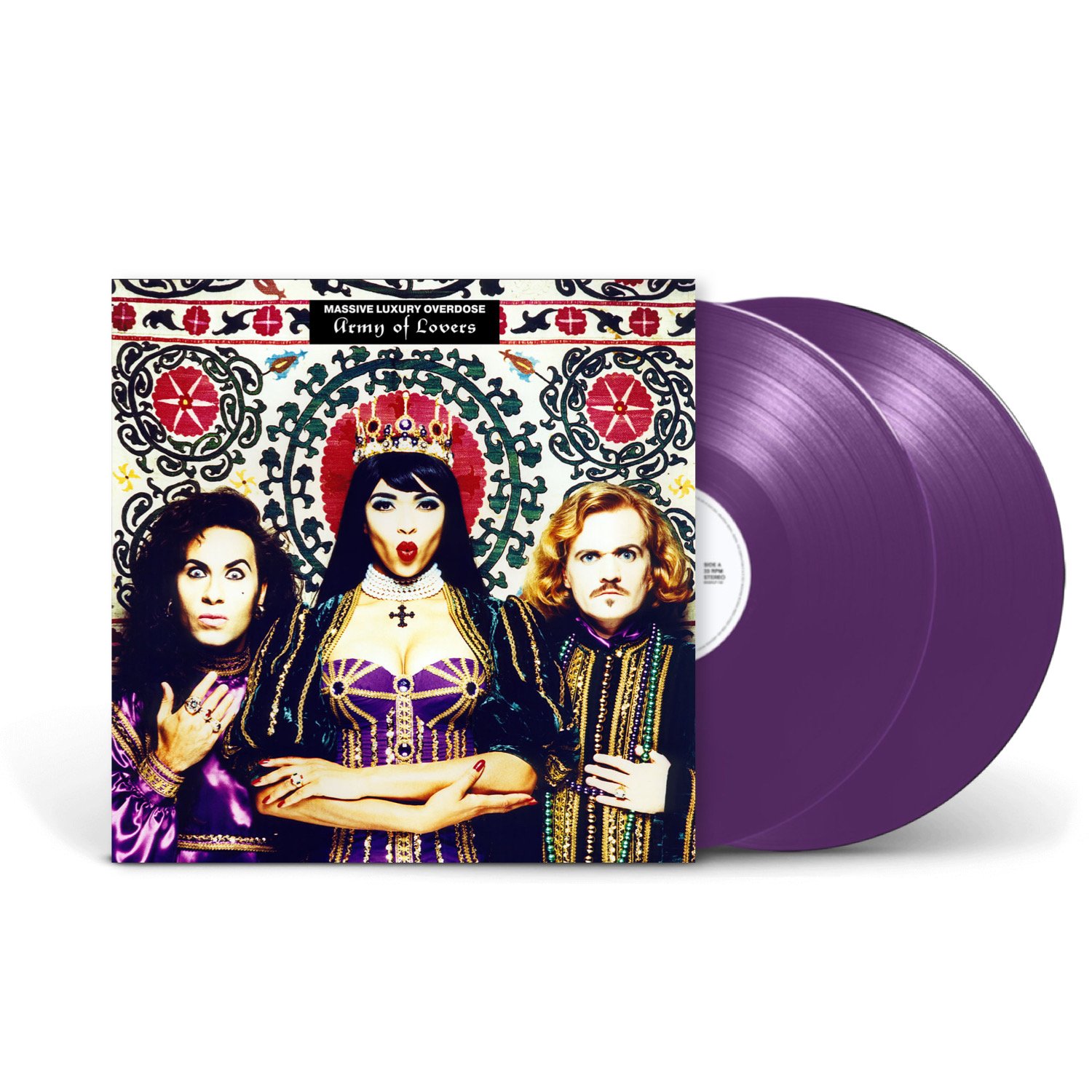 Виниловые пластинки 2LP: Army Of Lovers — «Massive Luxury Overdose» (1991/1992) [Ultimate Edition Limited Purple Vinyl]