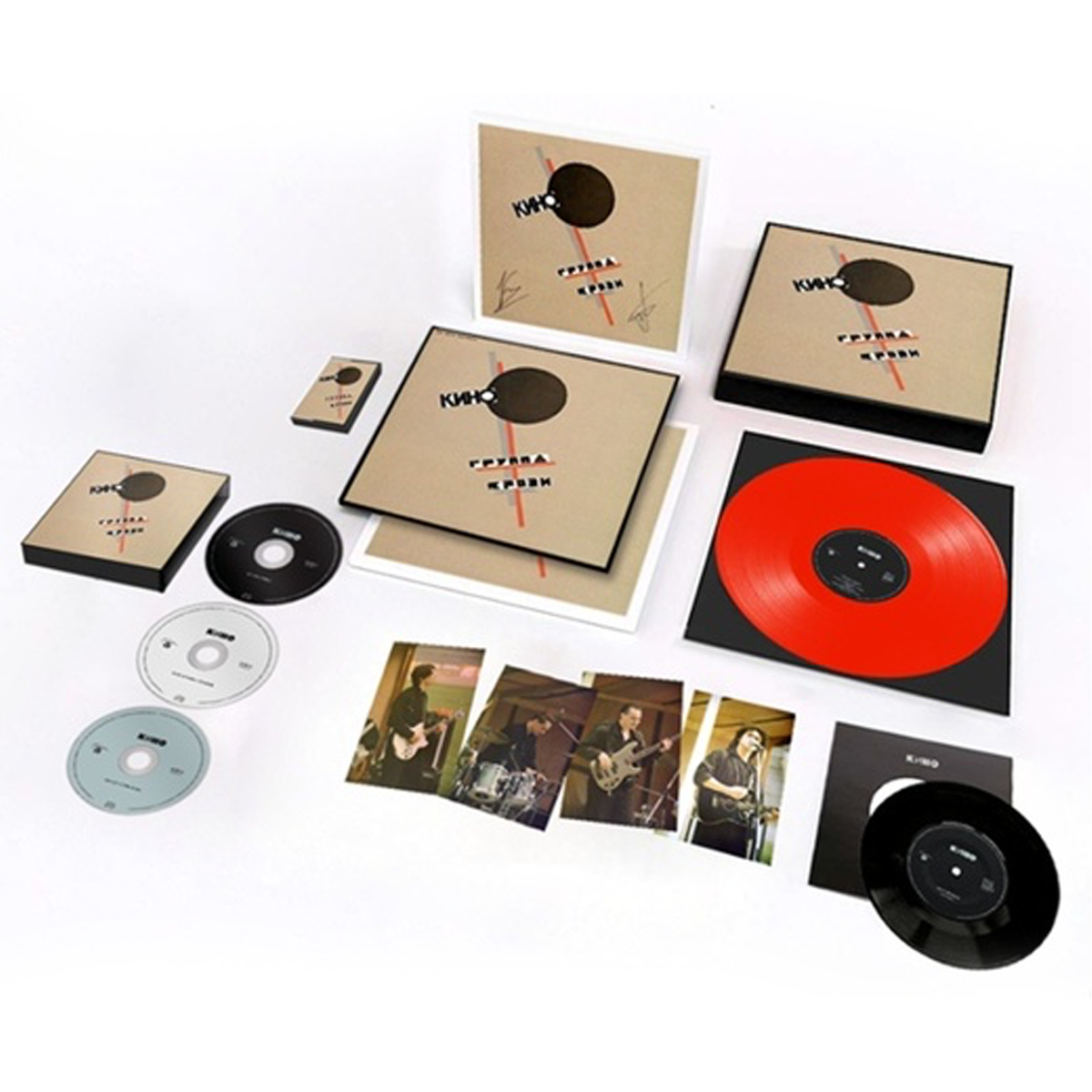 Box-Set: Кино &mdash; &laquo;Группа Крови&raquo; (2019)