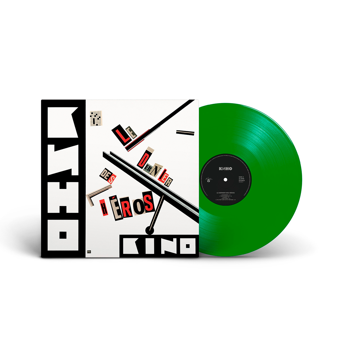Виниловая пластинка LP: KIНO — «Le Dernier Des Héros» (1989/2023) [Limited Green Vinyl]