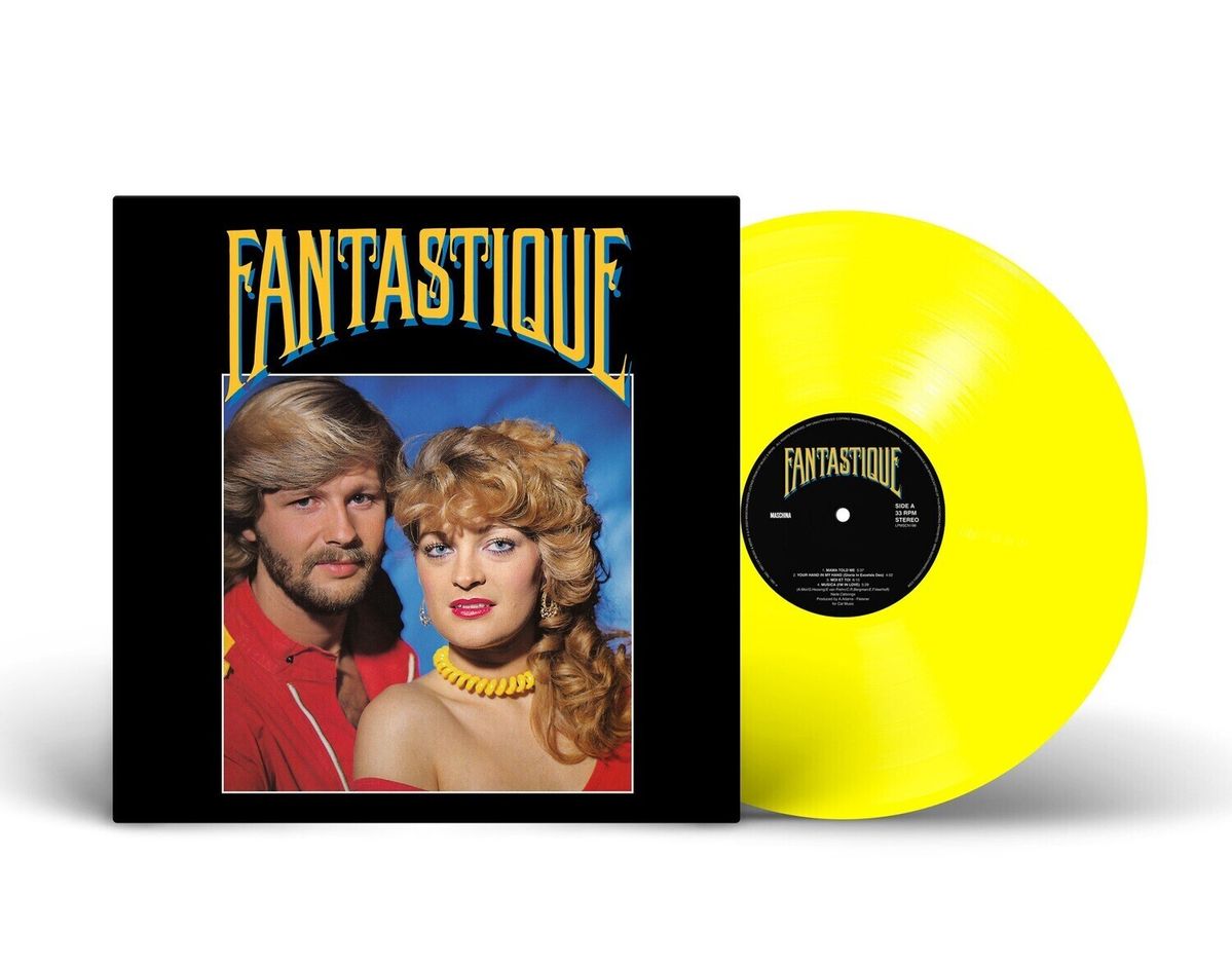 Виниловая пластинка LP: Fantastique — «Fantastique» (1982/2023) [Limited Yellow Vinyl]
