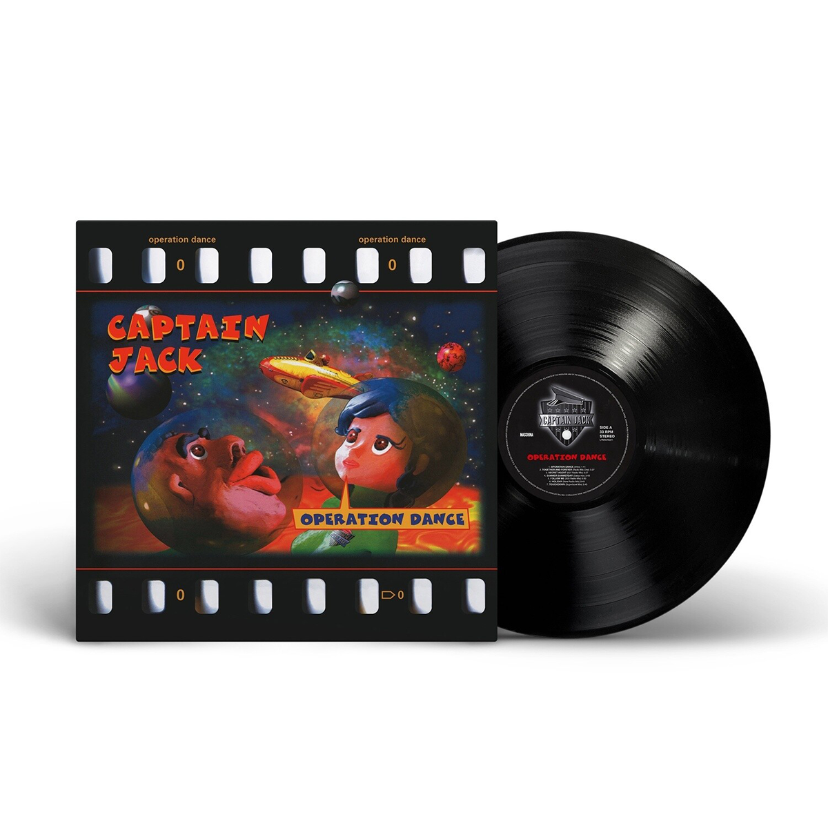 Виниловая пластинка LP: Captain Jack — «Operation Dance» (1997/2023) [Black Vinyl]