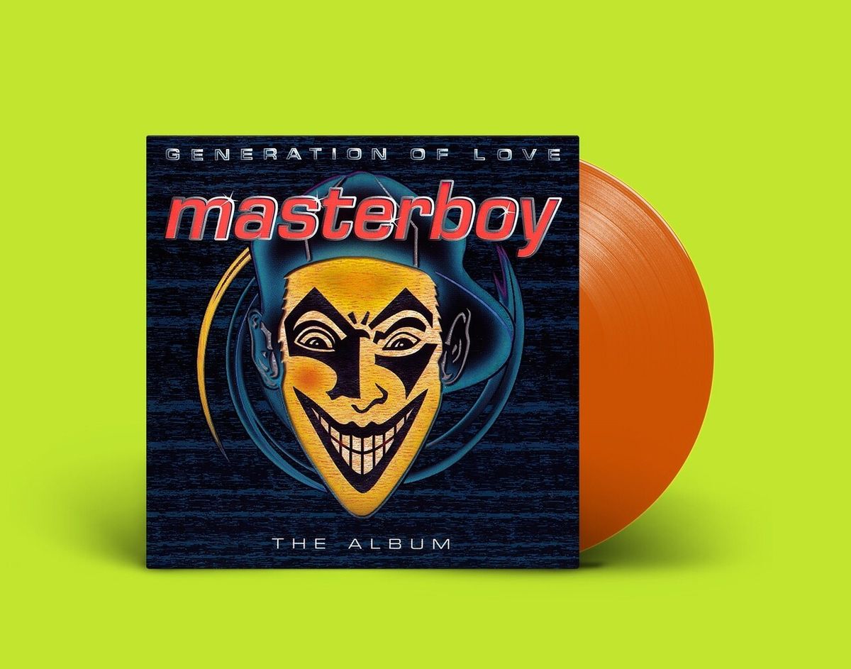 Виниловая пластинка LP: Masterboy — «Generation Of Love» (1995/2021) [Orange Vinyl]