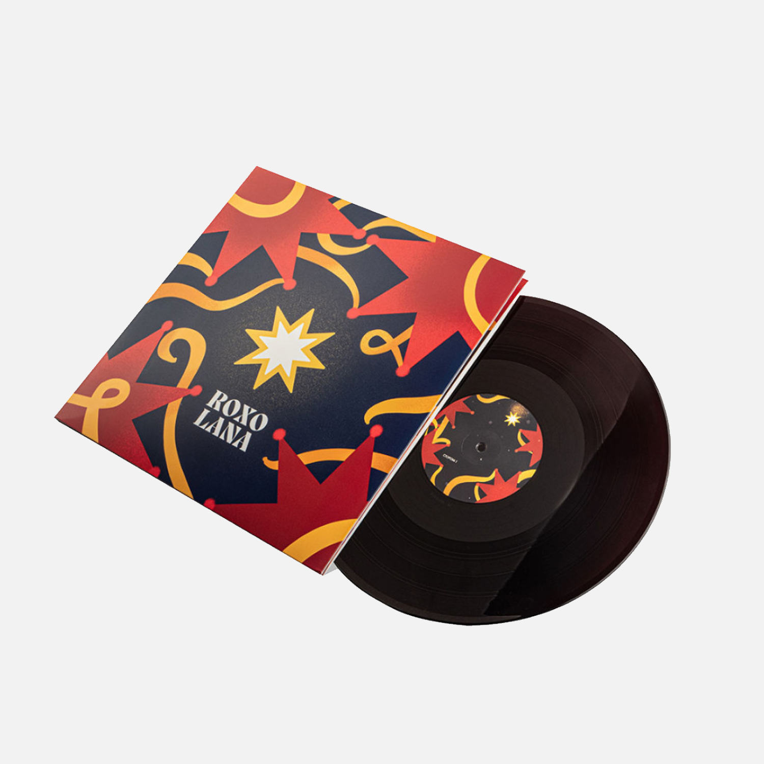 Вінілова платівка LP: Roxolana &mdash; &laquo;Настрій: колядувати&raquo; (2025) [Transparent Dark Burgundy Vinyl]