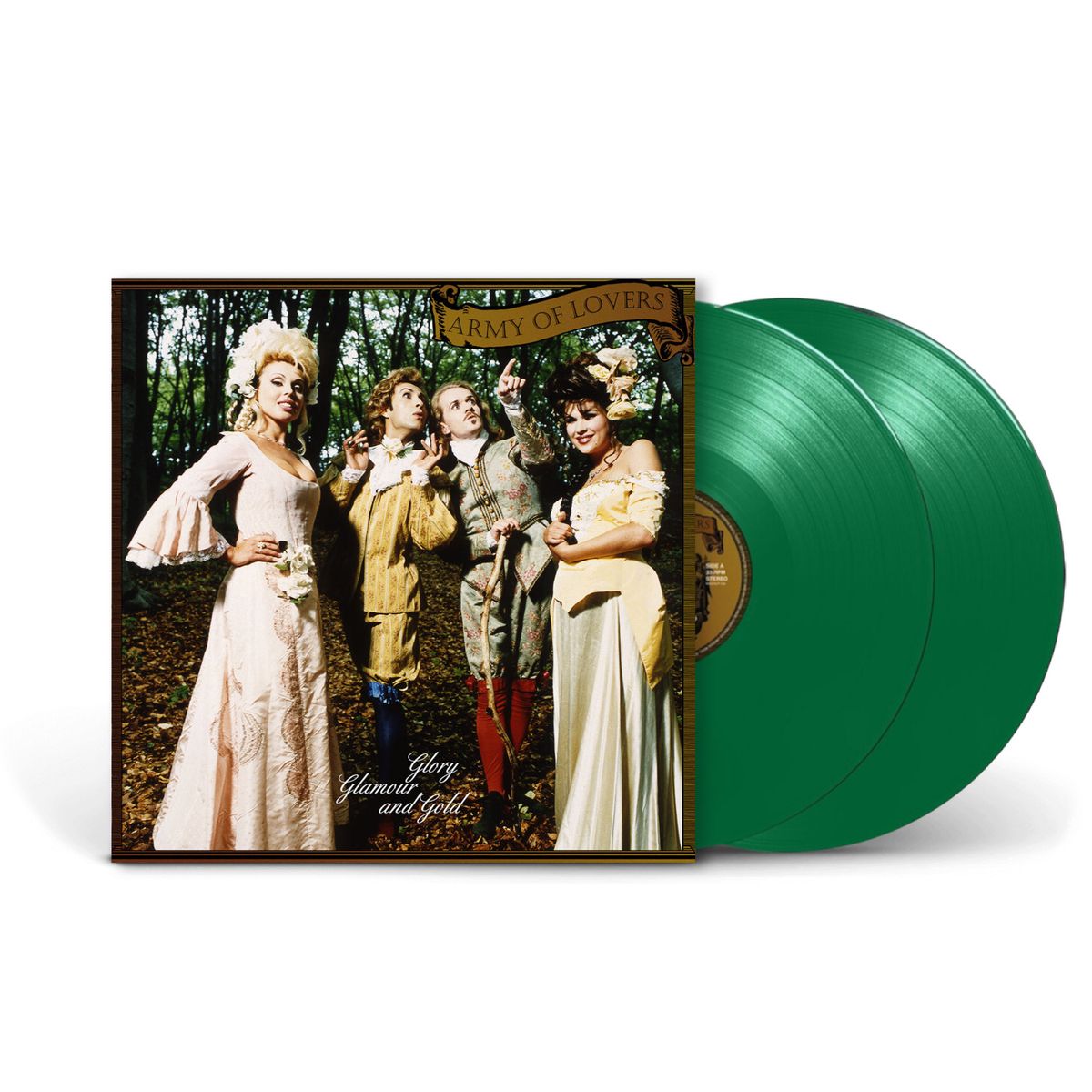 Виниловые пластинки 2LP: Army Of Lovers — «Glory Glamor And Gold» (1994/1996) [Ultimate Edition Limited Green Vinyl]