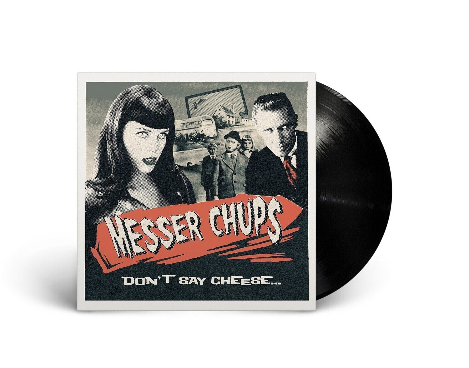 Виниловая пластинка LP: Messer Chups — «Don't Say Cheese» (2020/2024) [Black Vinyl]