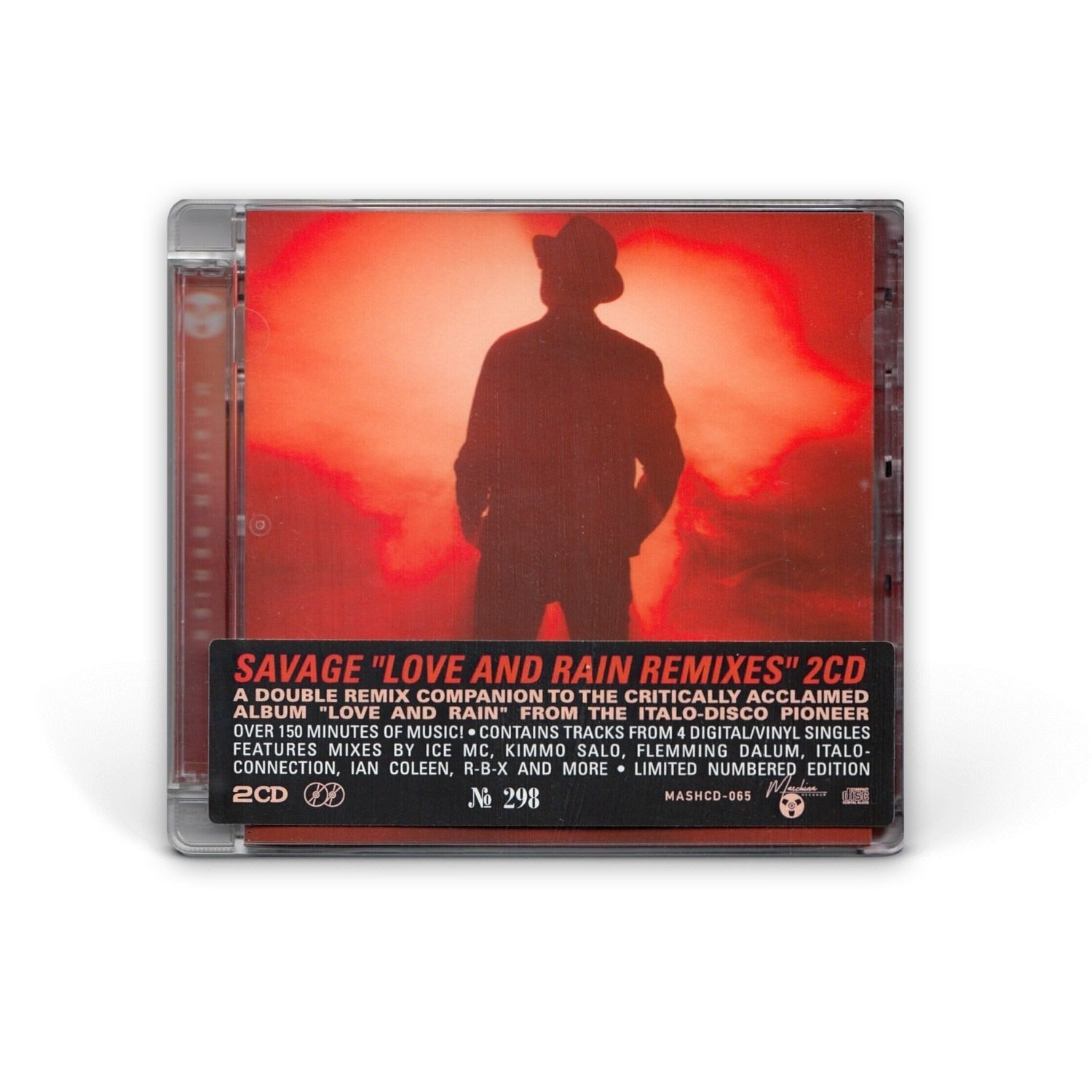 Компакт диски 2CD: Savage — «Love and Rain» (Remix Album)(2020)