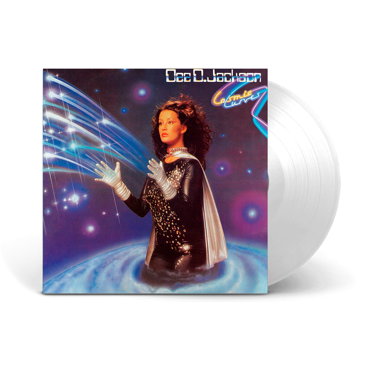 Виниловая пластинка LP: Dee D. Jackson — «Cosmic Curves» (1978/2022) [White Vinyl]