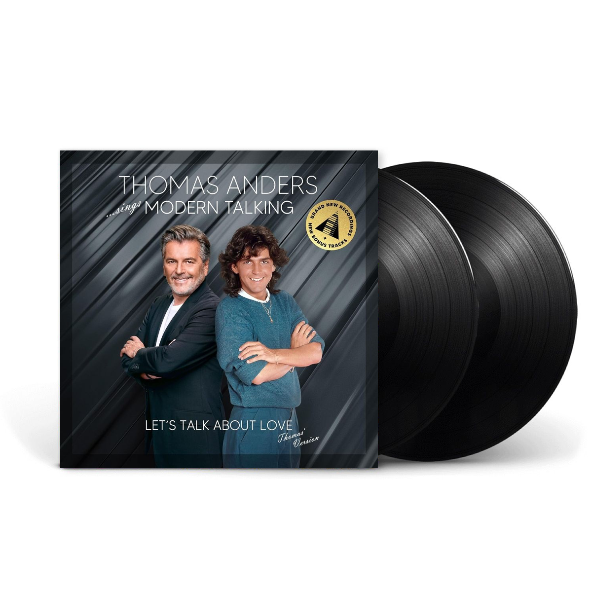 Вінілові платівки 2LP: Thomas Anders &lrm;&ndash; ... Sings Modern Talking &mdash; &laquo;Let's Talk About Love&raquo; (2025) [Black Vinyl]