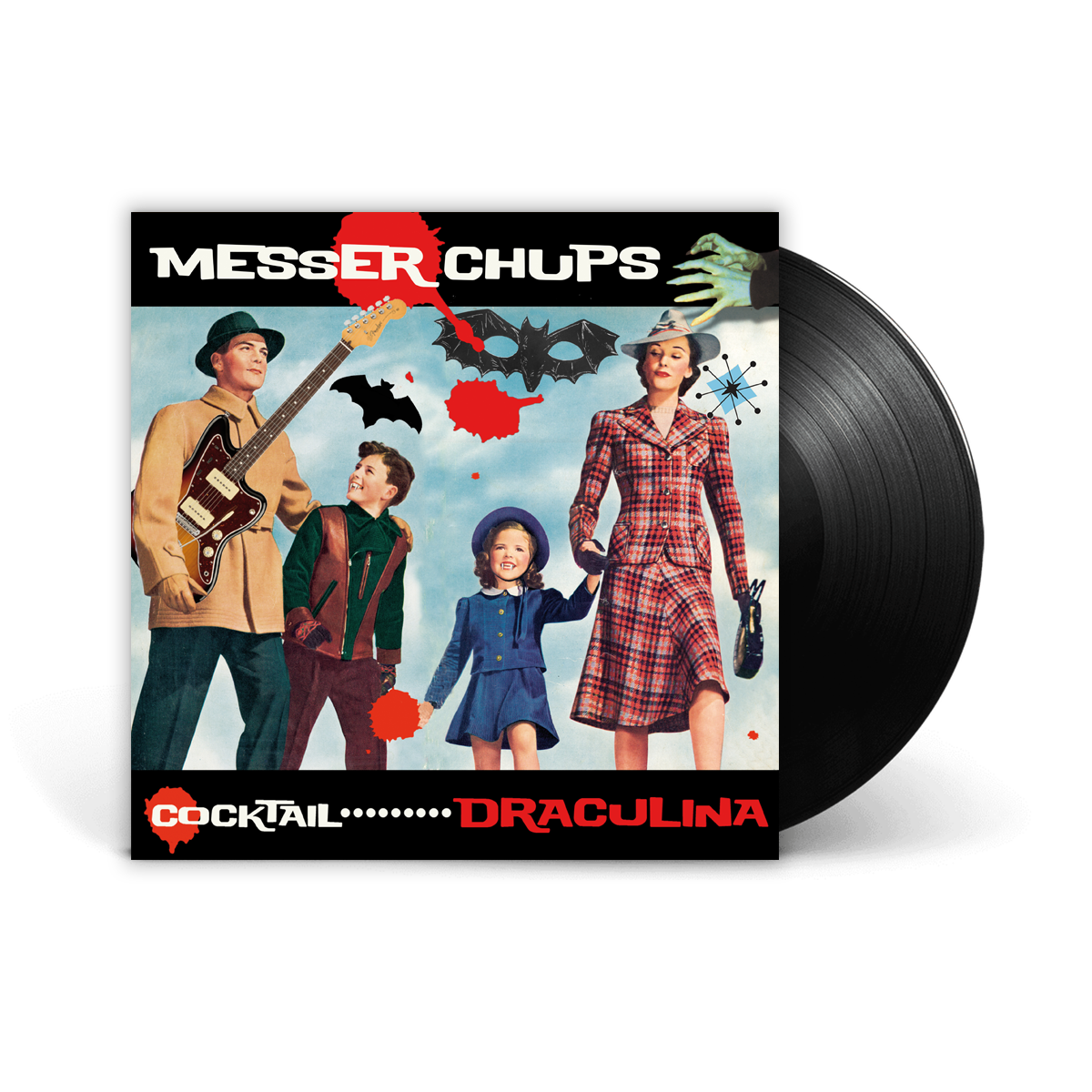 Виниловая пластинка LP: Messer Chups - &laquo;Cocktail Draculina&raquo; (2002/2024) [Black Vinyl]