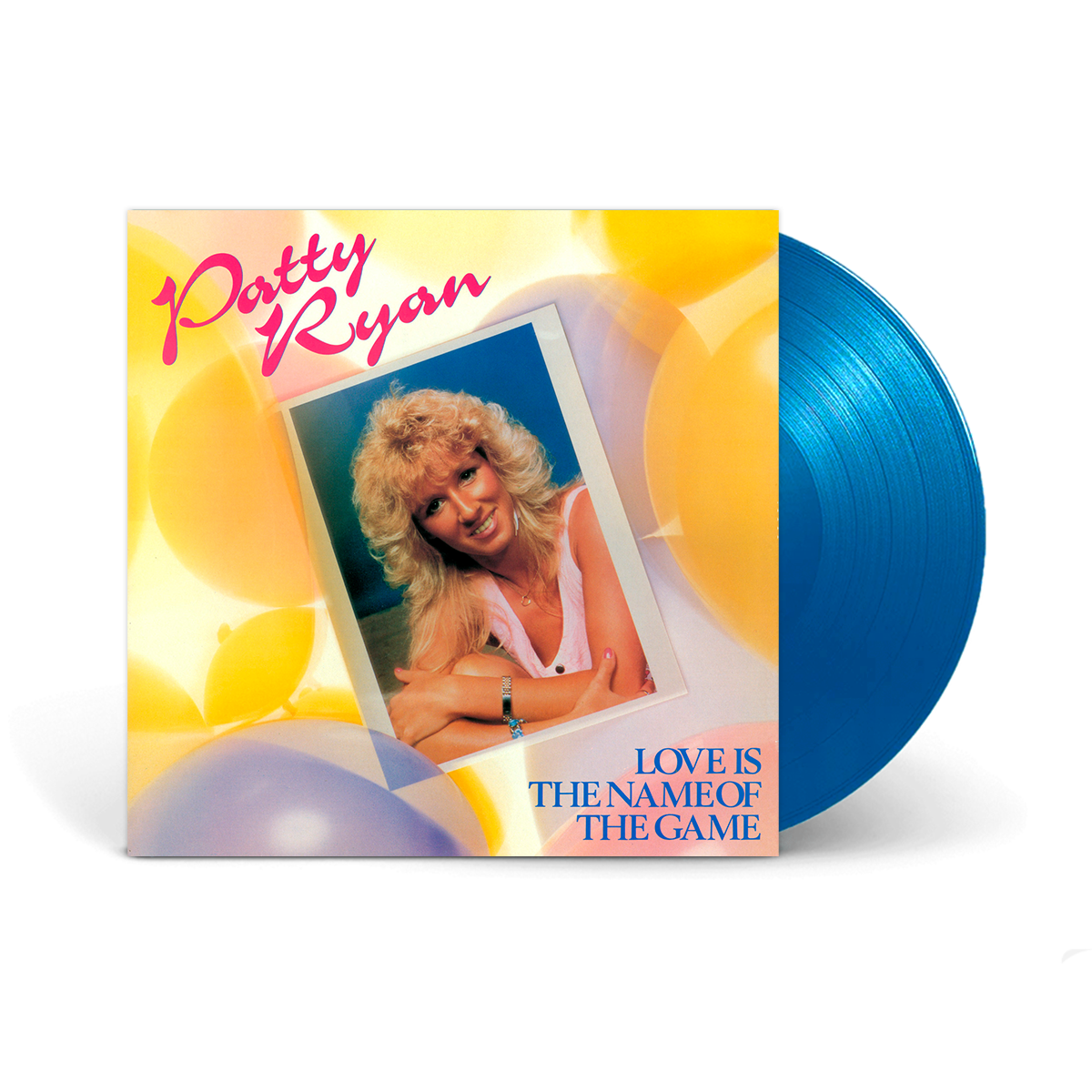 Виниловая пластинка LP: Patty Ryan — «Love Is The Name Of The Game» (1987/2022) [Blue Vinyl]