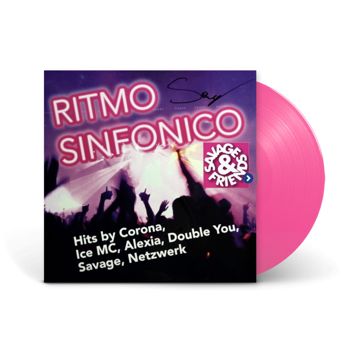 Виниловая пластинка LP: Savage — «Ritmo Sinfonico» (2020) [Limited Pink Vinyl]