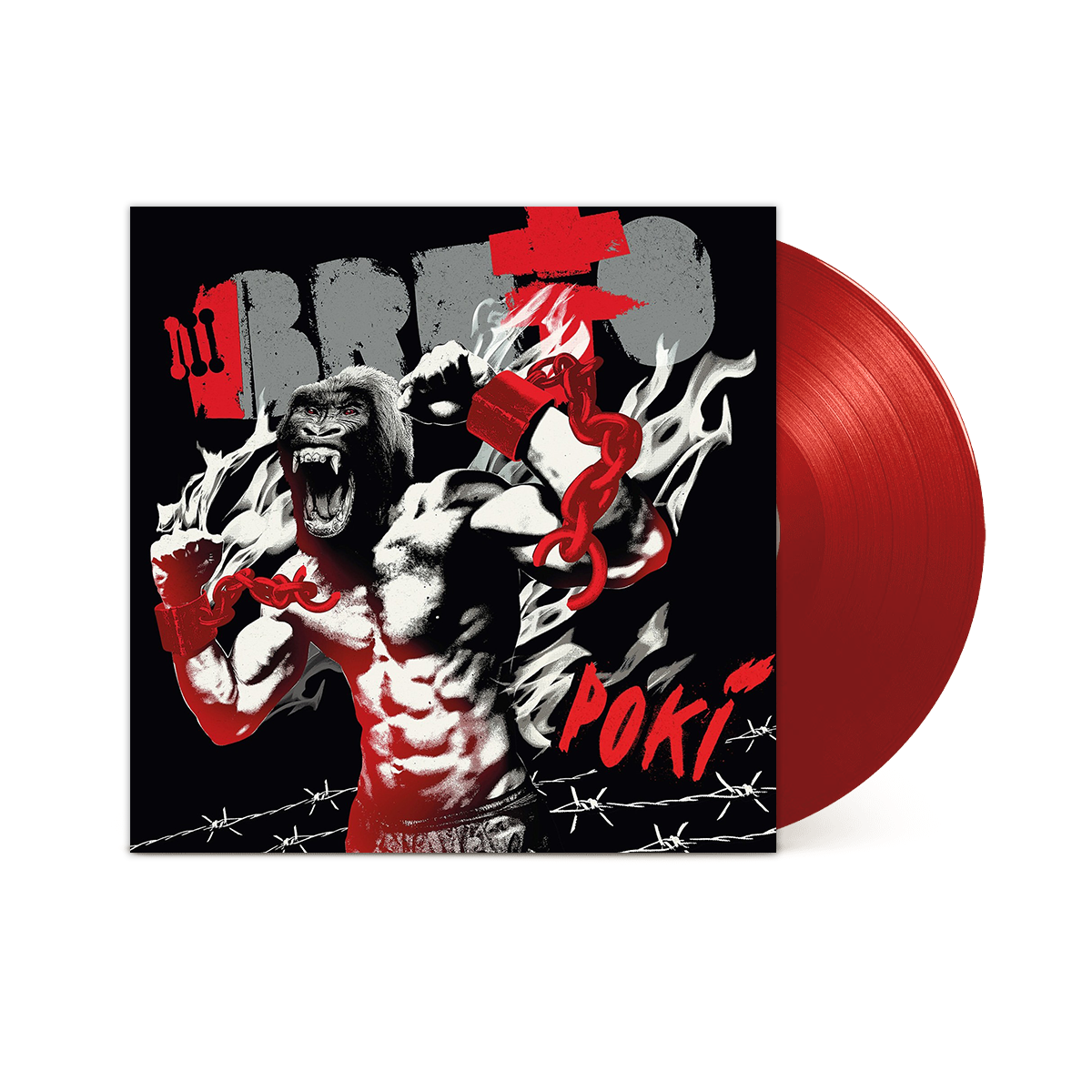 Вінілова платівка LP: BRUTTO &mdash; &laquo;Рокі&raquo; (2017) [Red Vinyl]