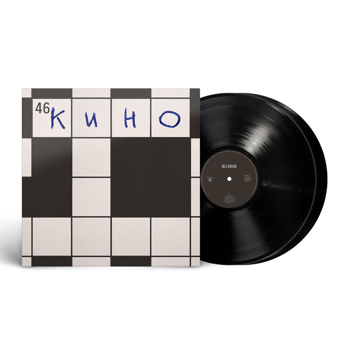 Вінілова платівка 2LP: КИНО &mdash; &laquo;46&raquo; (1983/2025) [Limited Black Vinyl]