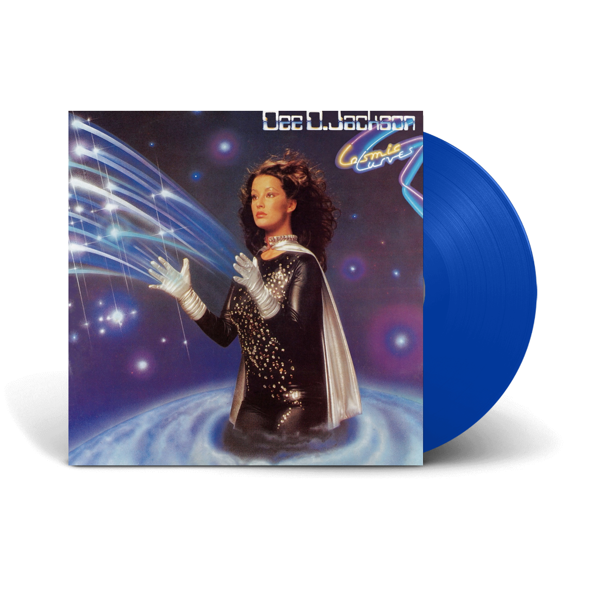 Виниловая пластинка LP: Dee D. Jackson — «Cosmic Curves» (1978/2022) [Blue Vinyl]