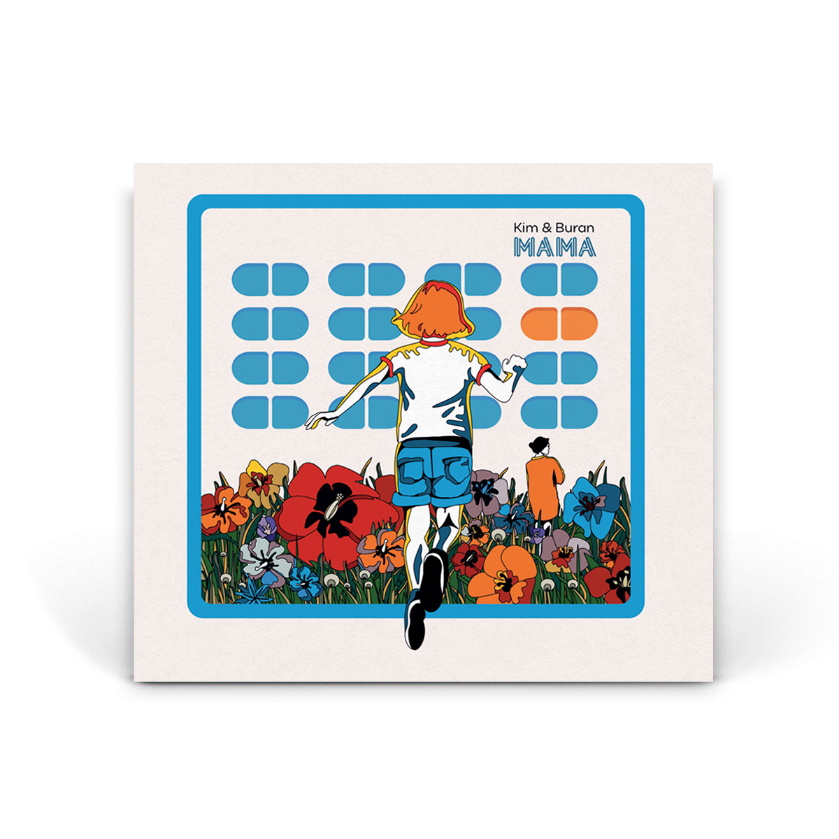 Компакт-диск CD: KIM & BURAN &mdash; &laquo;Mama&raquo; (2025)