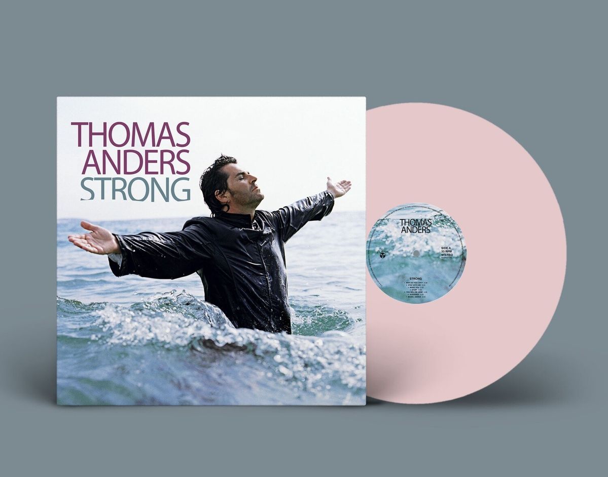 Виниловая пластинка LP: THOMAS ANDERS — «Strong» (2010/2022) [Pink Vinyl]