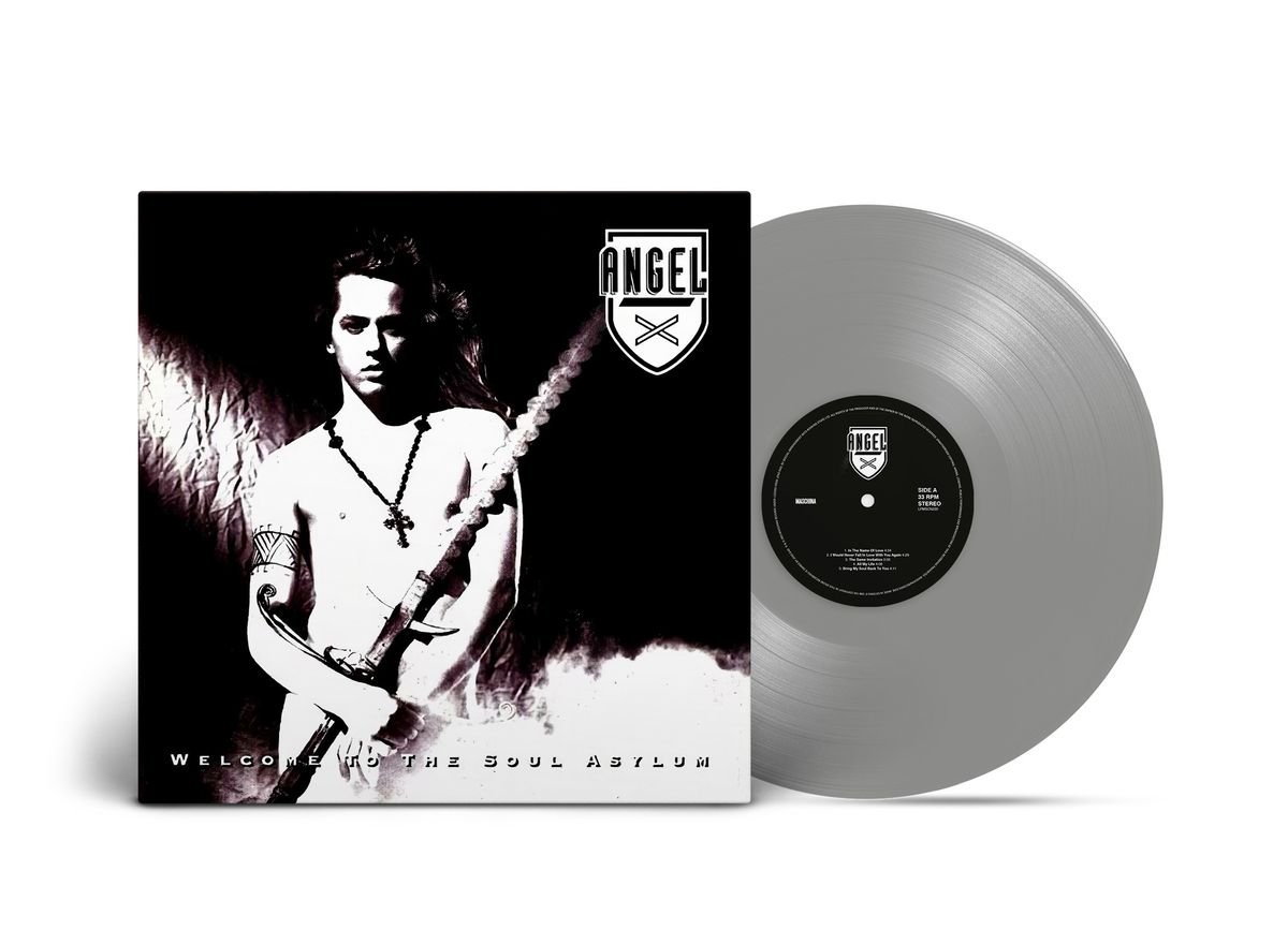 Виниловая пластинка LP: Angel X — «Welcome To The Soul Asylum» (1993/2023) [Silver Vinyl]