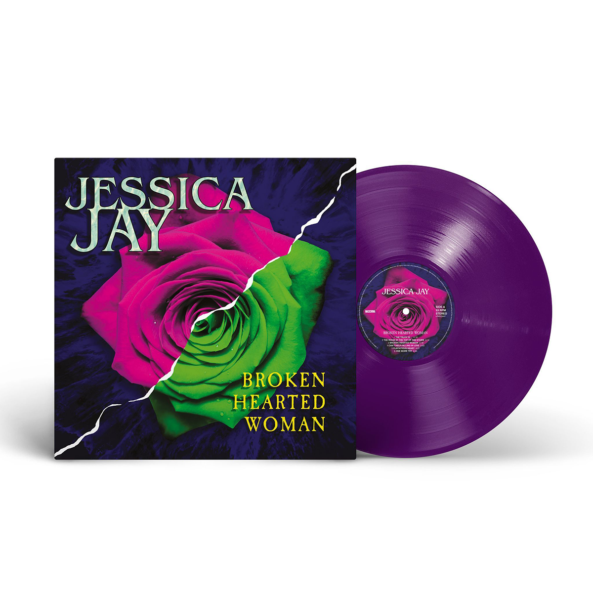 Вінілова платівка LP: Jessica Jay &mdash; &laquo;Broken Hearted Woman&raquo; (1996/2025) [Purple Vinyl]