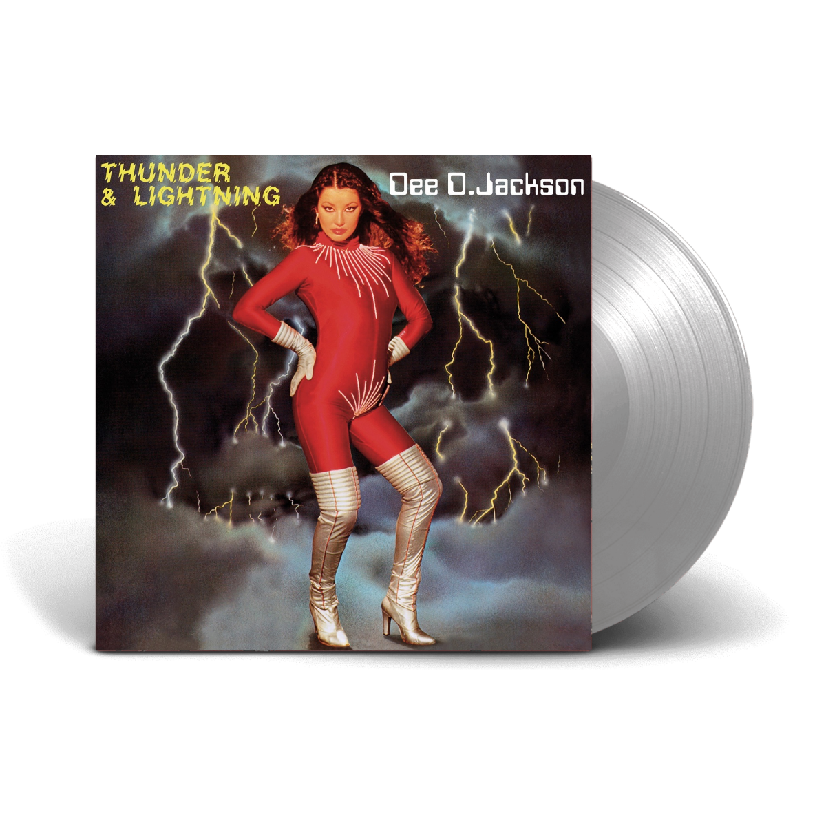 Виниловая пластинка LP: Dee D. Jackson — «Thunder and Lightning» (1980/2022) [Silver Vinyl]