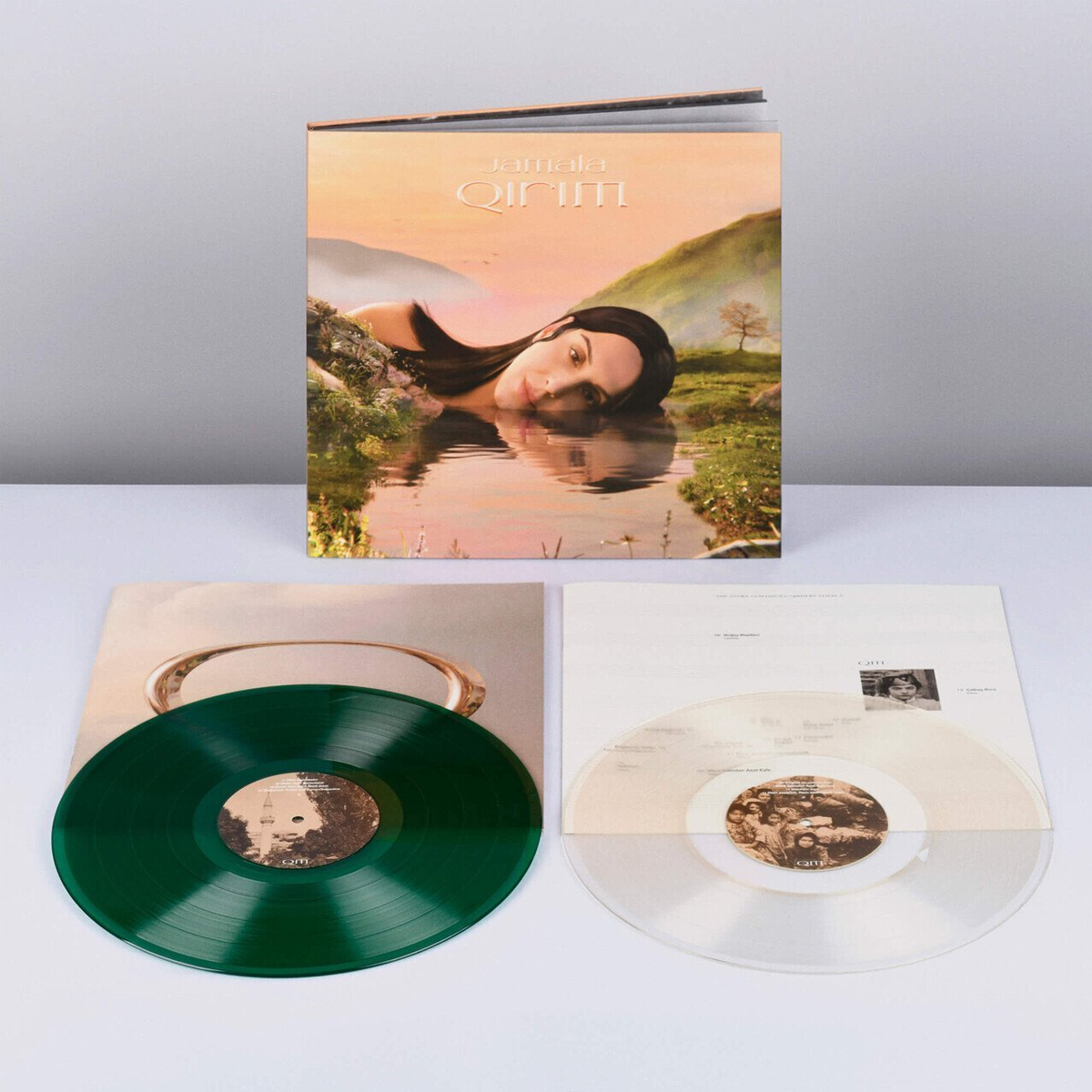 Вінілова платівка 2LP: Jamala &ndash; &laquo;Qirim&raquo; (2024) [Trans-Green/Total Clear Vinyl]