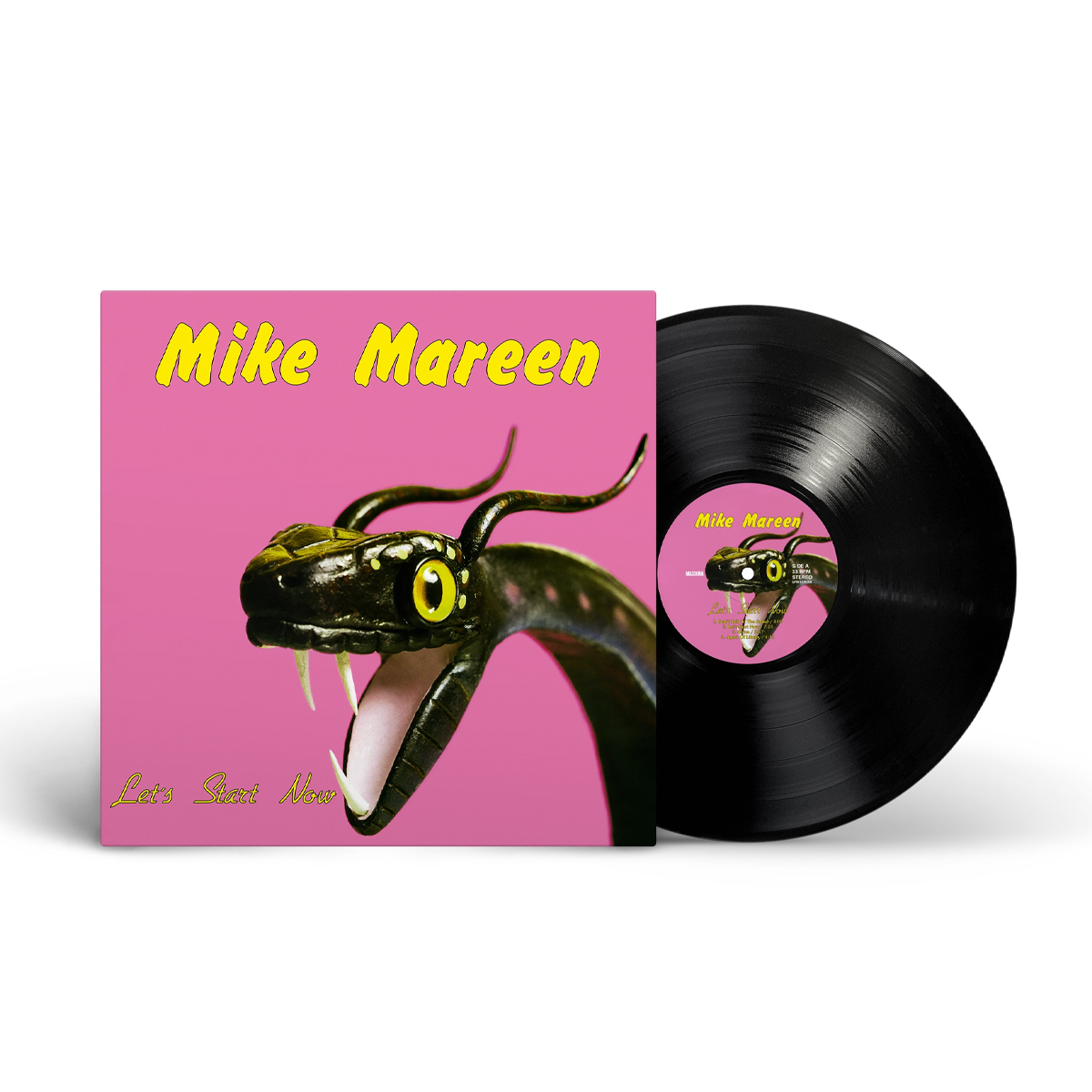 Виниловая пластинка LP: Mike Mareen — «Let's Start Now» (1987/2024) [Black Vinyl]