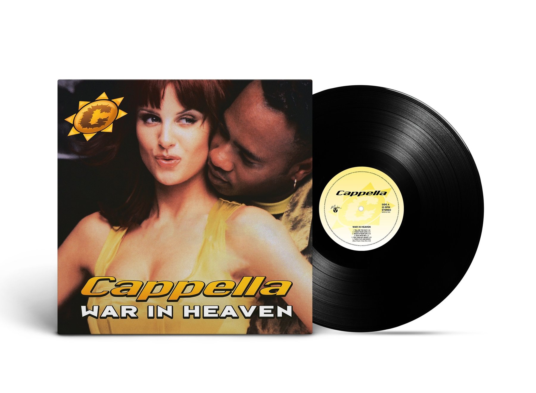 Виниловая пластинка LP: Cappella — «War In Heaven» (1996/2023) [Black Vinyl]
