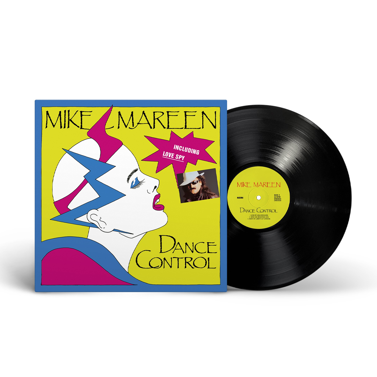 Вінілова платівка LP: Mike Mareen — «Dance Control» (1985/2024) [Black Vinyl]