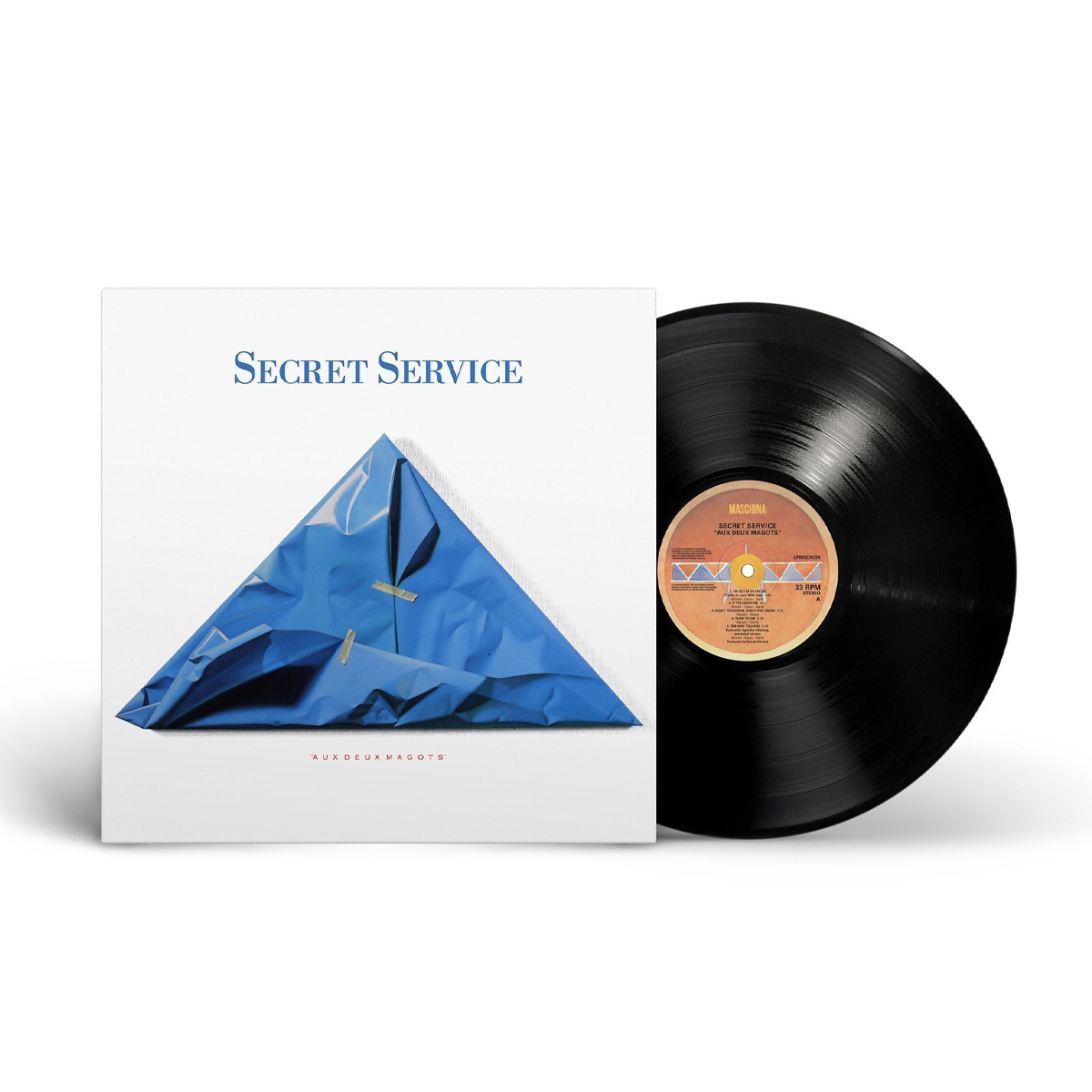 Вінілова платівка LP: Secret Service &mdash; &laquo;Aux Deux Magots&raquo; (1987/2025) [Black Vinyl]
