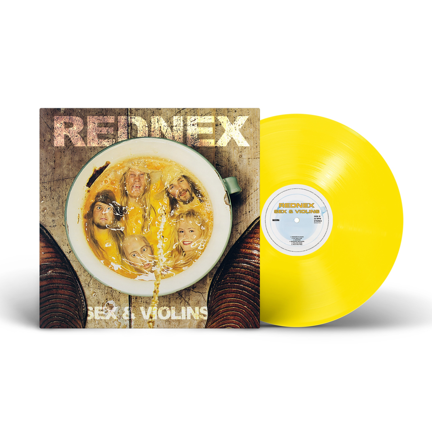 LP: Rednex &ndash; &laquo;Sex & Violins&raquo; (1995/2025) [Limited Yellow Vinyl]