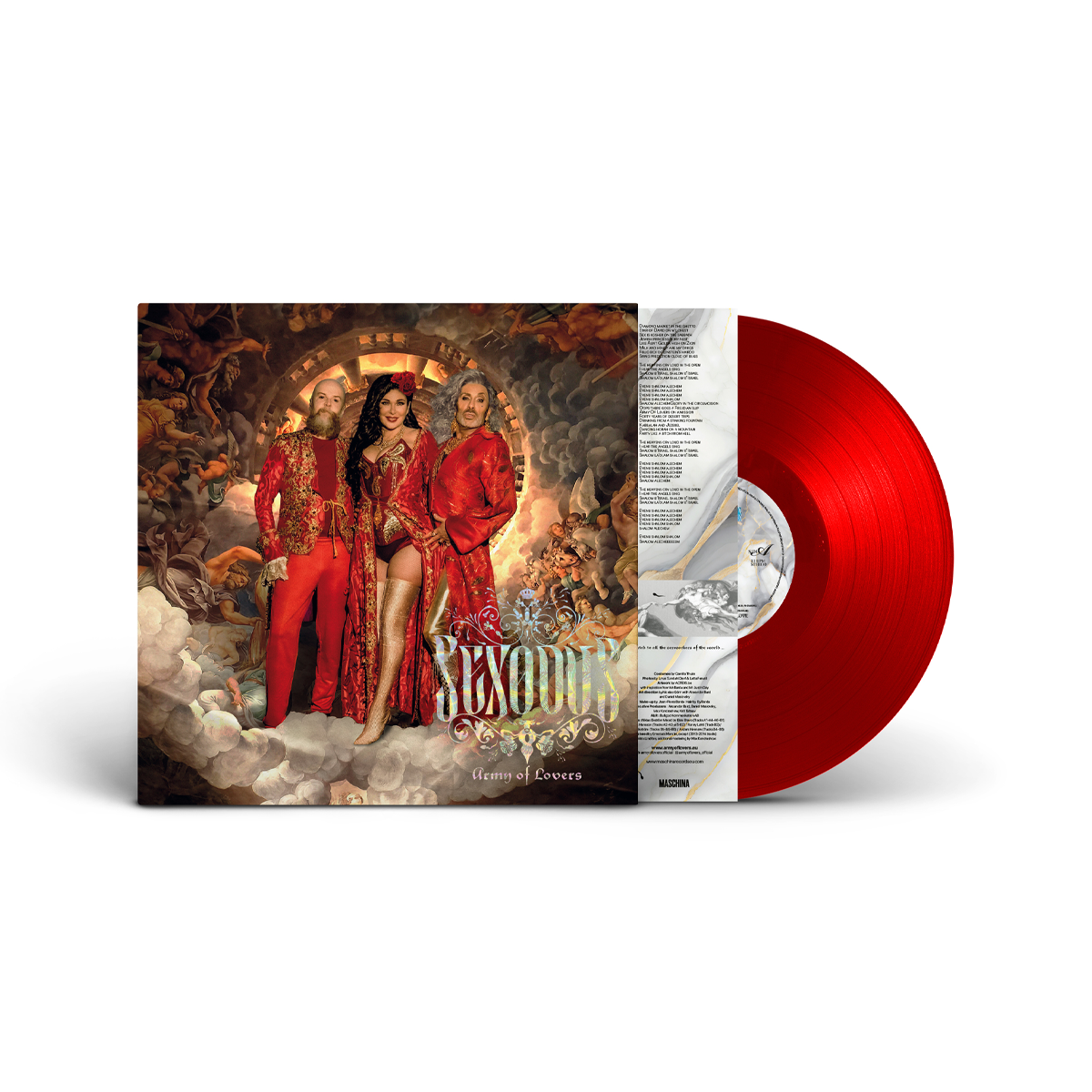 Вінілова платівка LP: Army Of Lovers — «Sexodus» (2024) [Limited Red Vinyl]