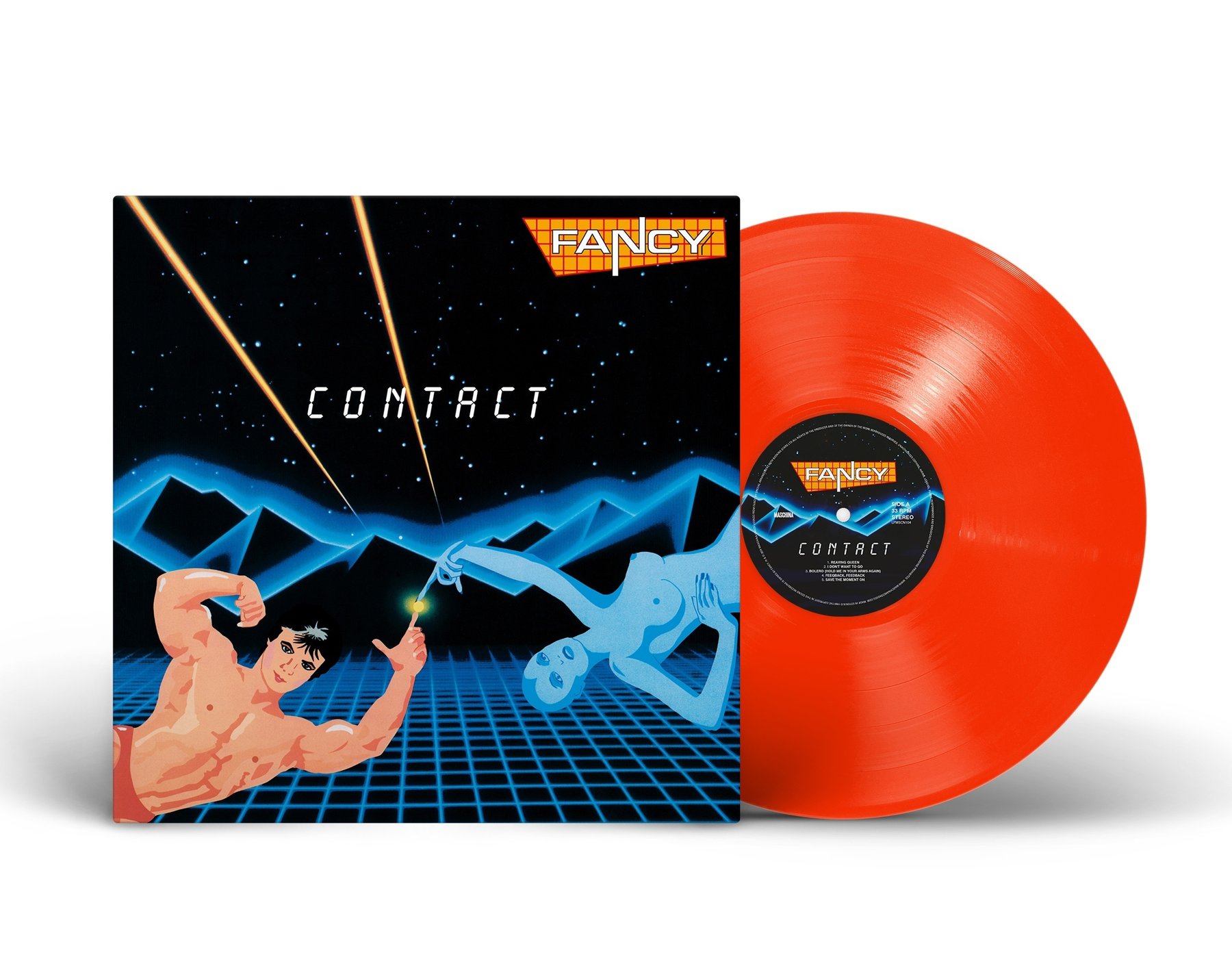 Виниловая пластинка LP: Fancy — «Contact» (1986/2023) [Orange Vinyl]