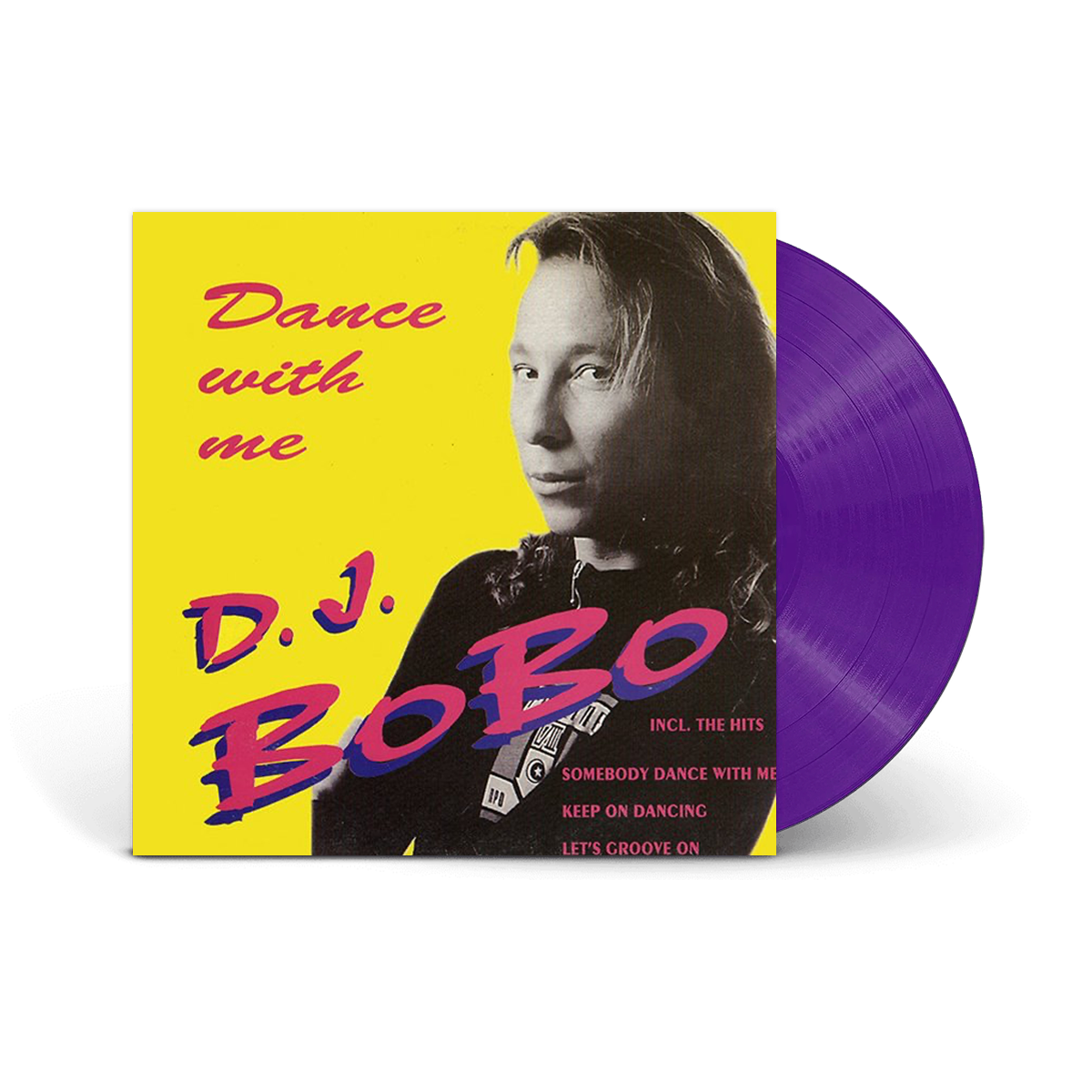 Виниловая пластинка LP: DJ BoBo ‎— «Dance With Me» (1993/2023) [Limited Purple Vinyl]