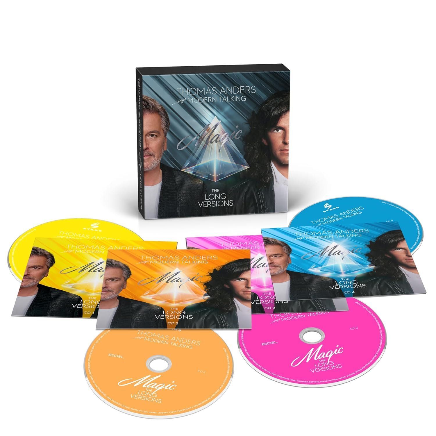 Компакт-диски 4CD: Thomas Anders &lrm;&ndash; ... Sings Modern Talking &mdash; &laquo;The Long Versions&raquo; (2025)