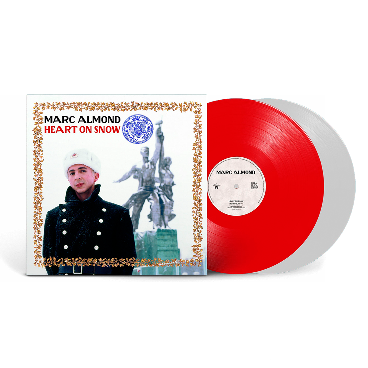 Виниловые пластинки 2LP: MARC ALMOND — «Heart On Snow» (2003/2022) [Red/White Vinyl]