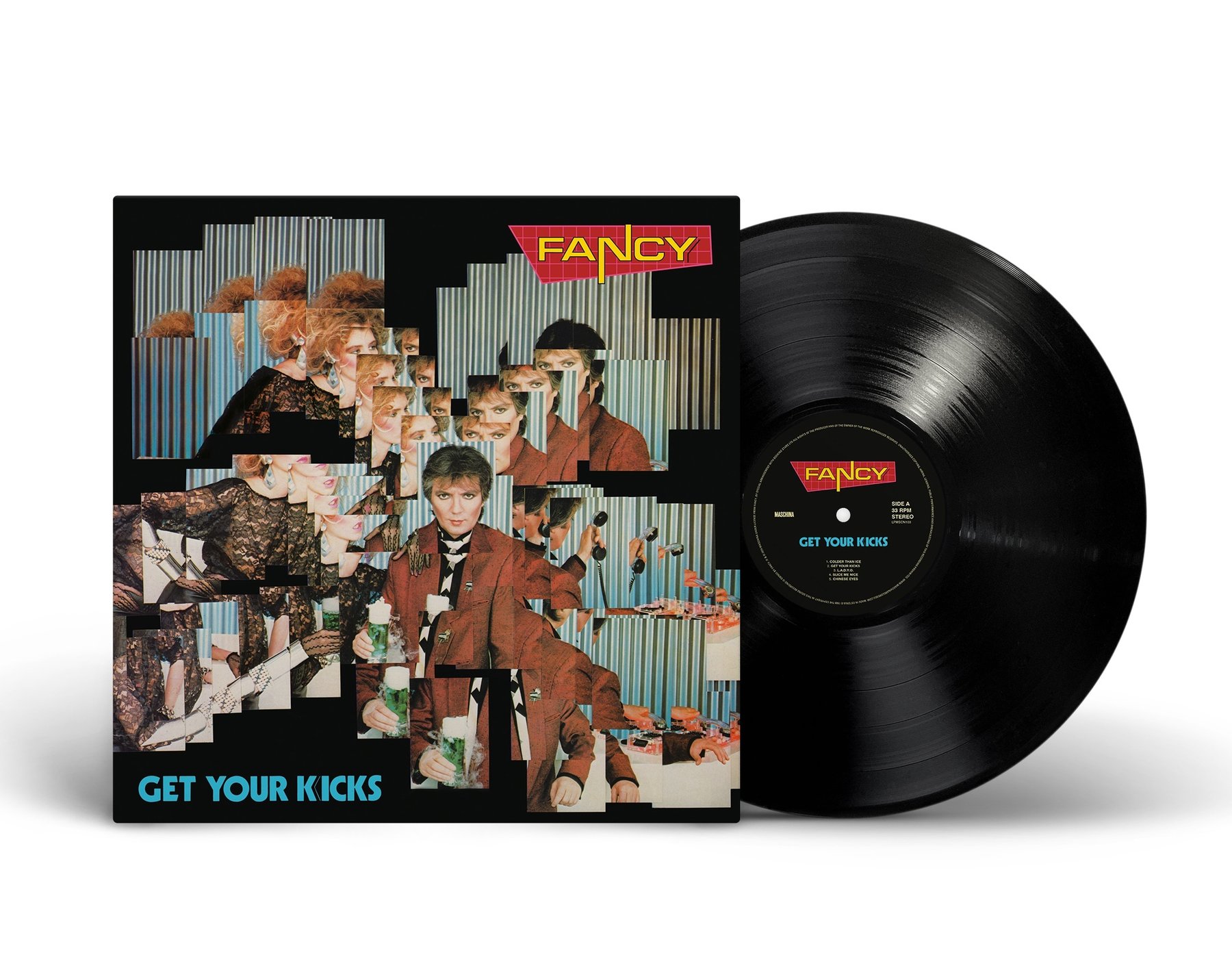 Виниловая пластинка LP: Fancy — «Get Your Kicks» (1985/2023) [Black Vinyl]