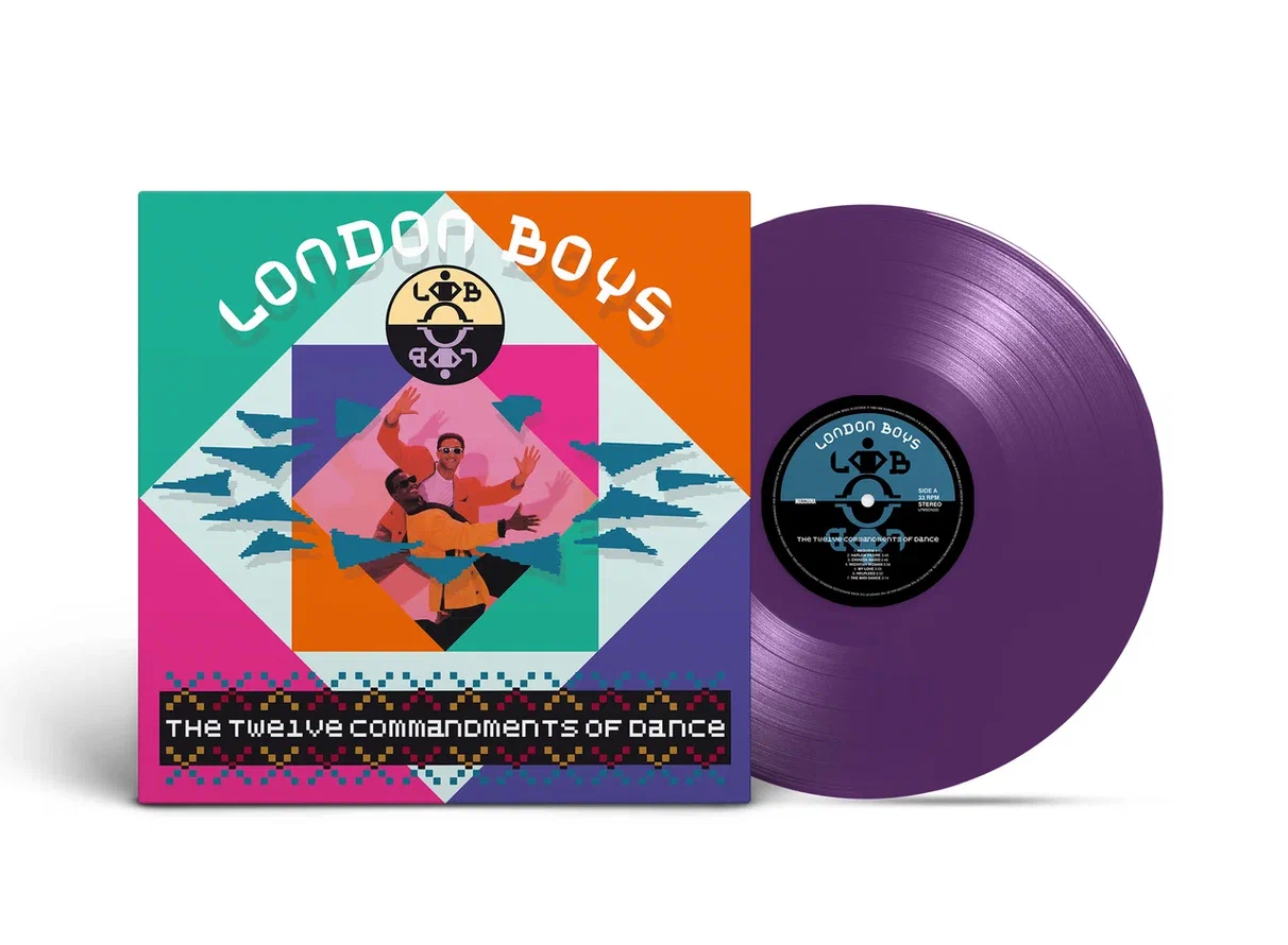 Виниловая пластинка LP: London Boys — «The Twelve Commandments Of Dance» (1988/2023) [Purple Vinyl]