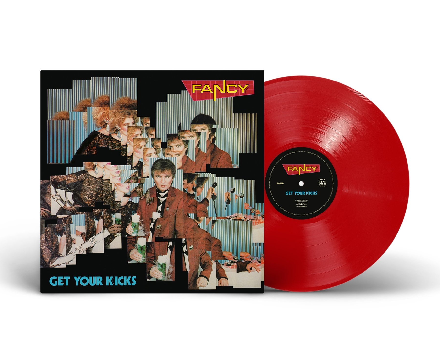 Виниловая пластинка LP: Fancy — «Get Your Kicks» (1985/2023) [Red Vinyl]